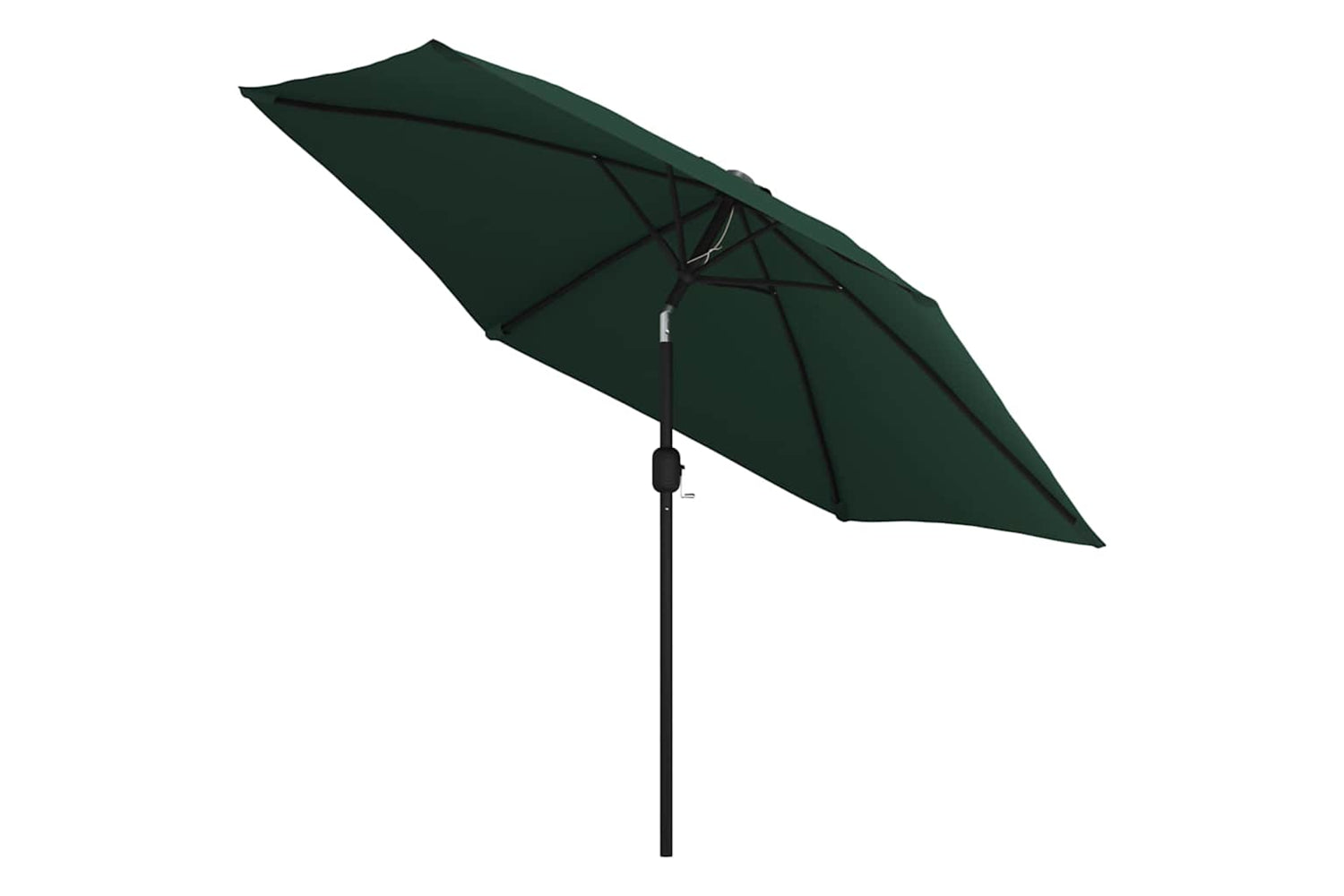 Vidaxl 40769 Parasol Green 3m Steel Pole-3