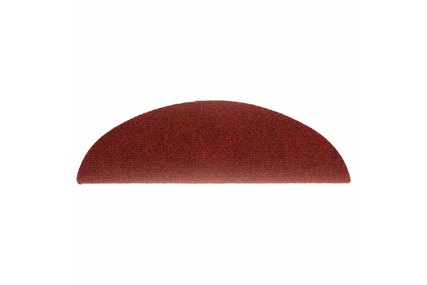 vidaXL 132694 15 Pcs Self-adhesive Stair Mats Needle Punch 56x17x3cm Red-4