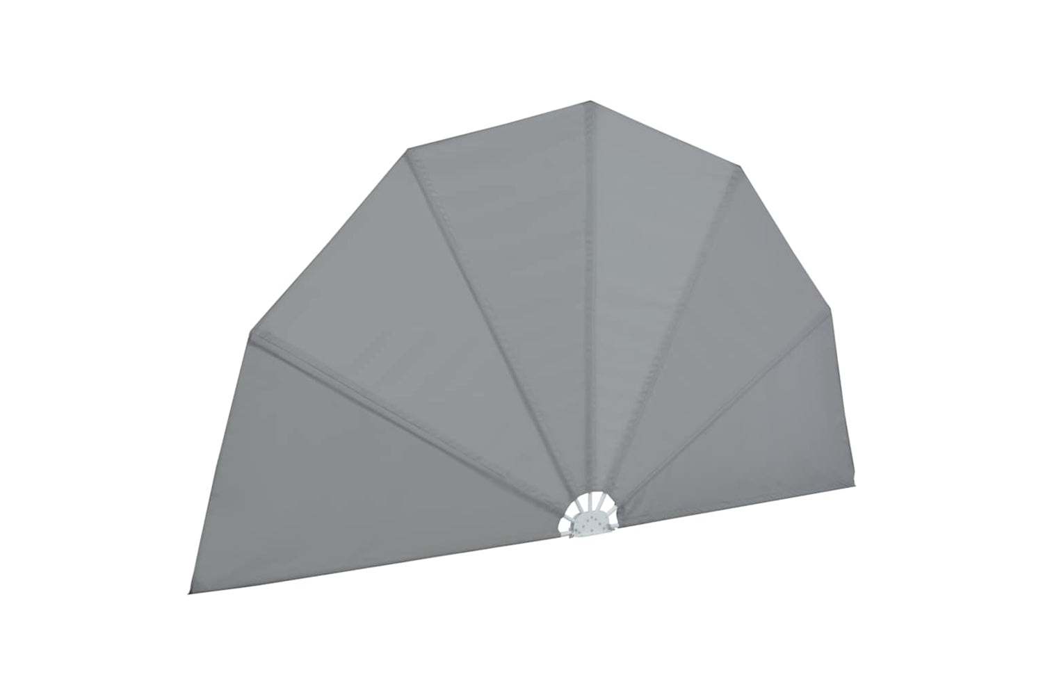 vidaXL 44575 Collapsible Terrace Side Awning Grey 160cm-4