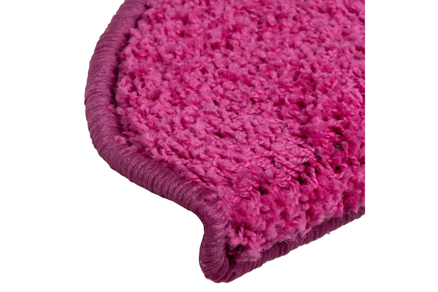 vidaXL 322381 Carpet Stair Treads 15 Pcs Pink 65x21x4cm-6