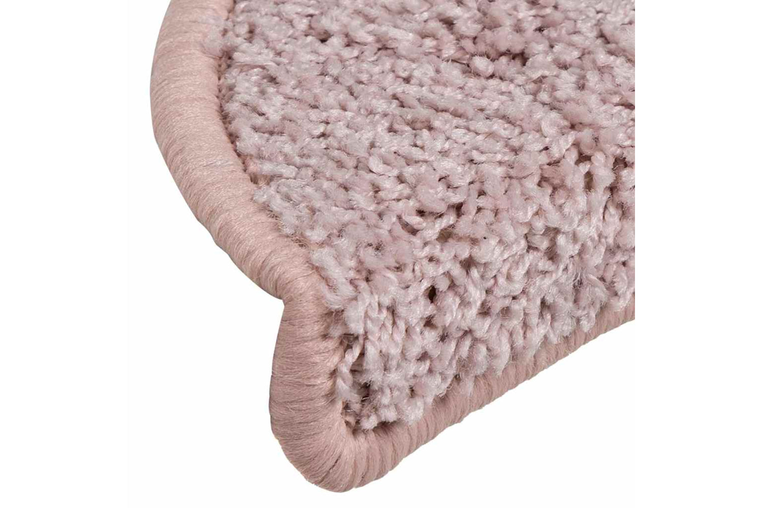 vidaXL 322376 Carpet Stair Treads 15 Pcs Light Pink 56x17x3cm-6