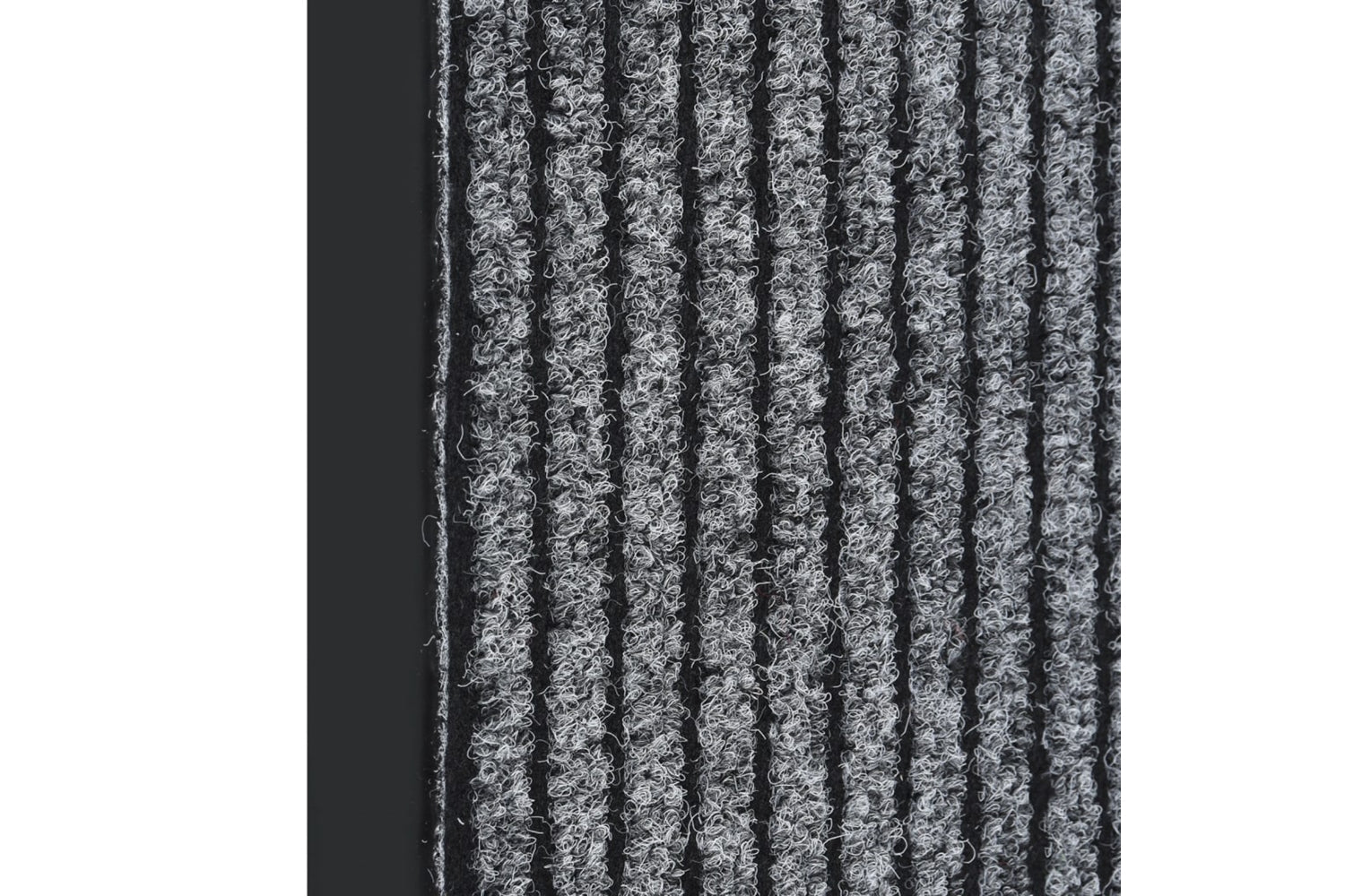 vidaXL 331604 Doormat Striped Grey 40x60cm-2