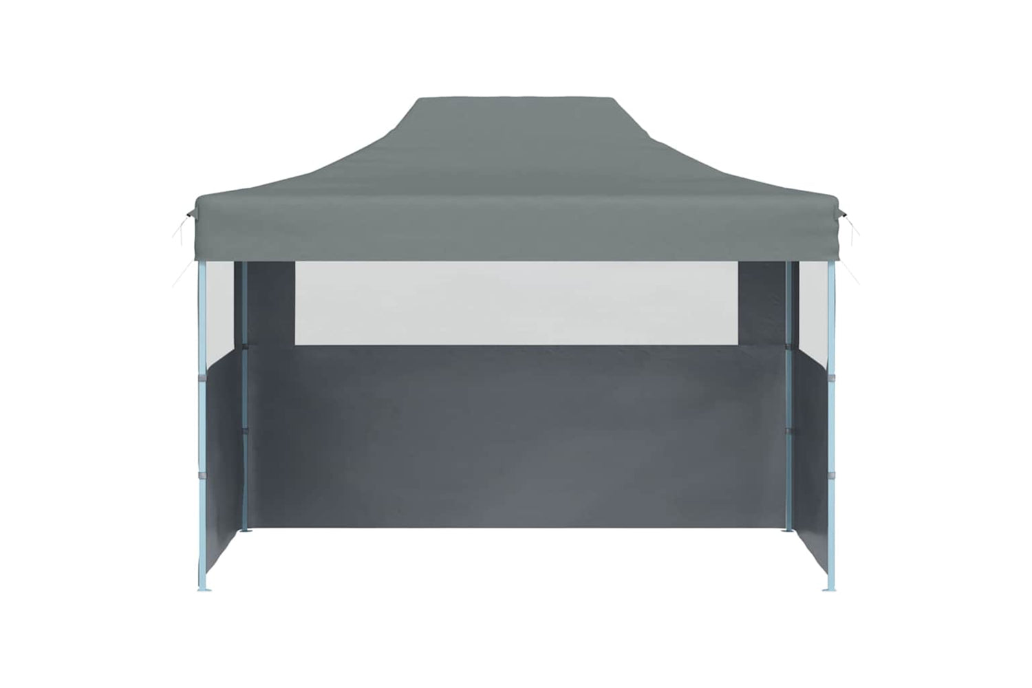 Vidaxl Professional Folding Party Tent With 3 Sidewalls 3x4 M Steel Anthracite-3