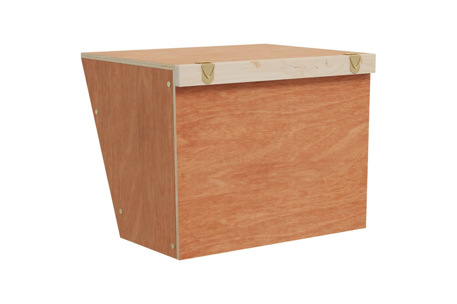 vidaXL 172423 Rabbit Hay Feeder 25x18.5x20.5cm Solid Wood Fir-4