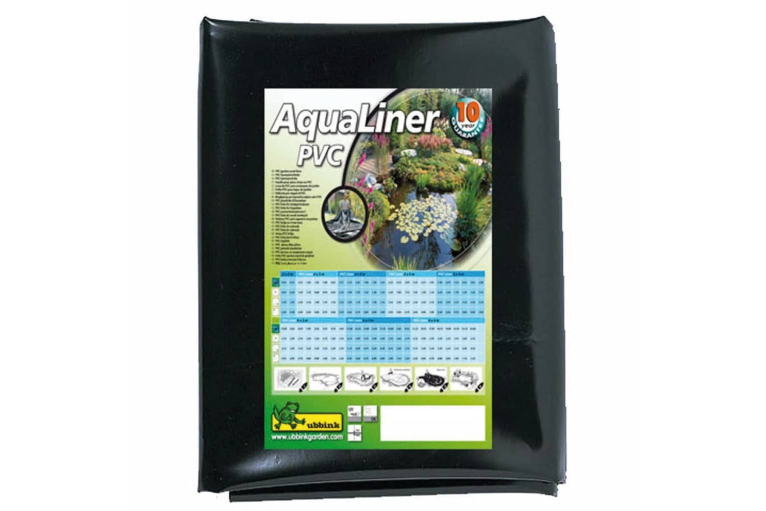 Ubbink Pond Liner Aqualiner 8 X 6 M Pvc 0.5 Mm 1331171-4
