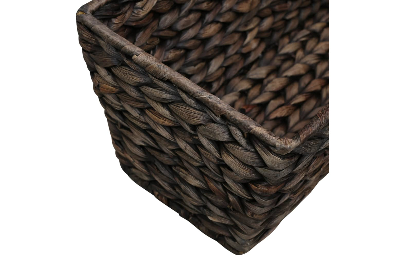 Vidaxl Planters 2 Pcs Water Hyacinth Brown-8