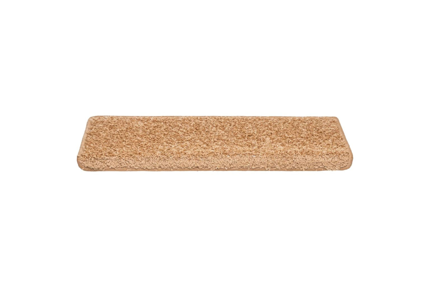 vidaXL Stair Mats 10 Pcs 65x21x4cm Beige-4