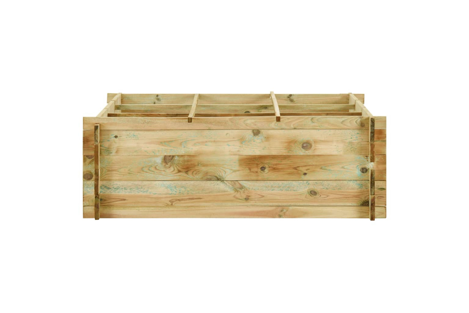 vidaXL 43346 Garden Raised Vegetable Bed Impregnated Pinewood 120x120x40cm-2