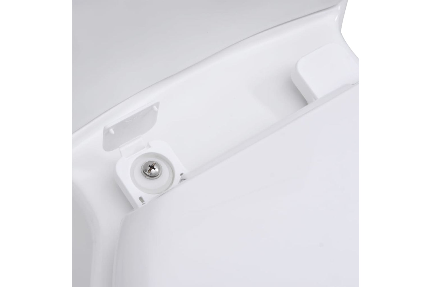 Vidaxl 141133 Wc Ceramic Toilet Bathroom Corner Toilet White-6