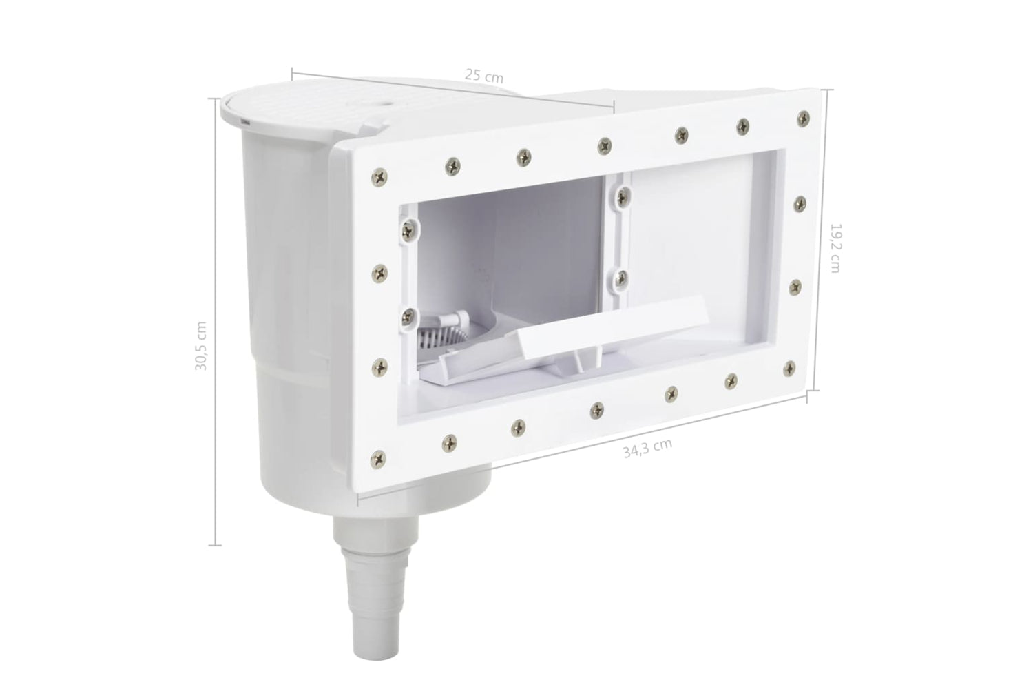 vidaXL 91735 11 Piece Wide-mouth Pool Skimmer 34.3x25x30.5cm-8