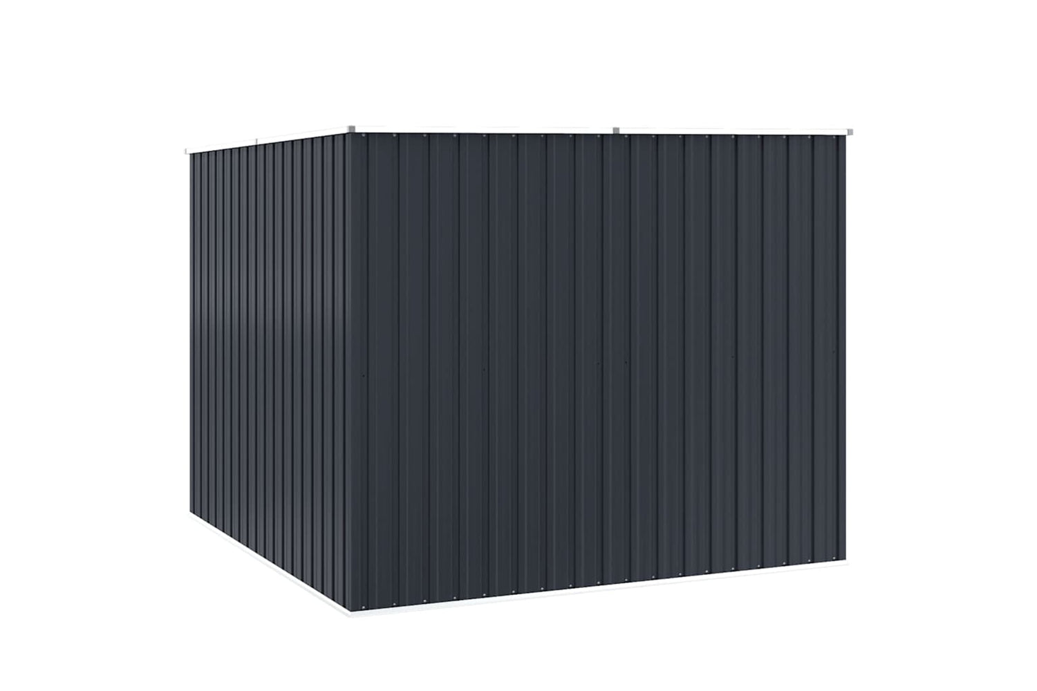 vidaXL 46255 Garden Shed Anthracite 195x198x159cm Galvanised Steel-7