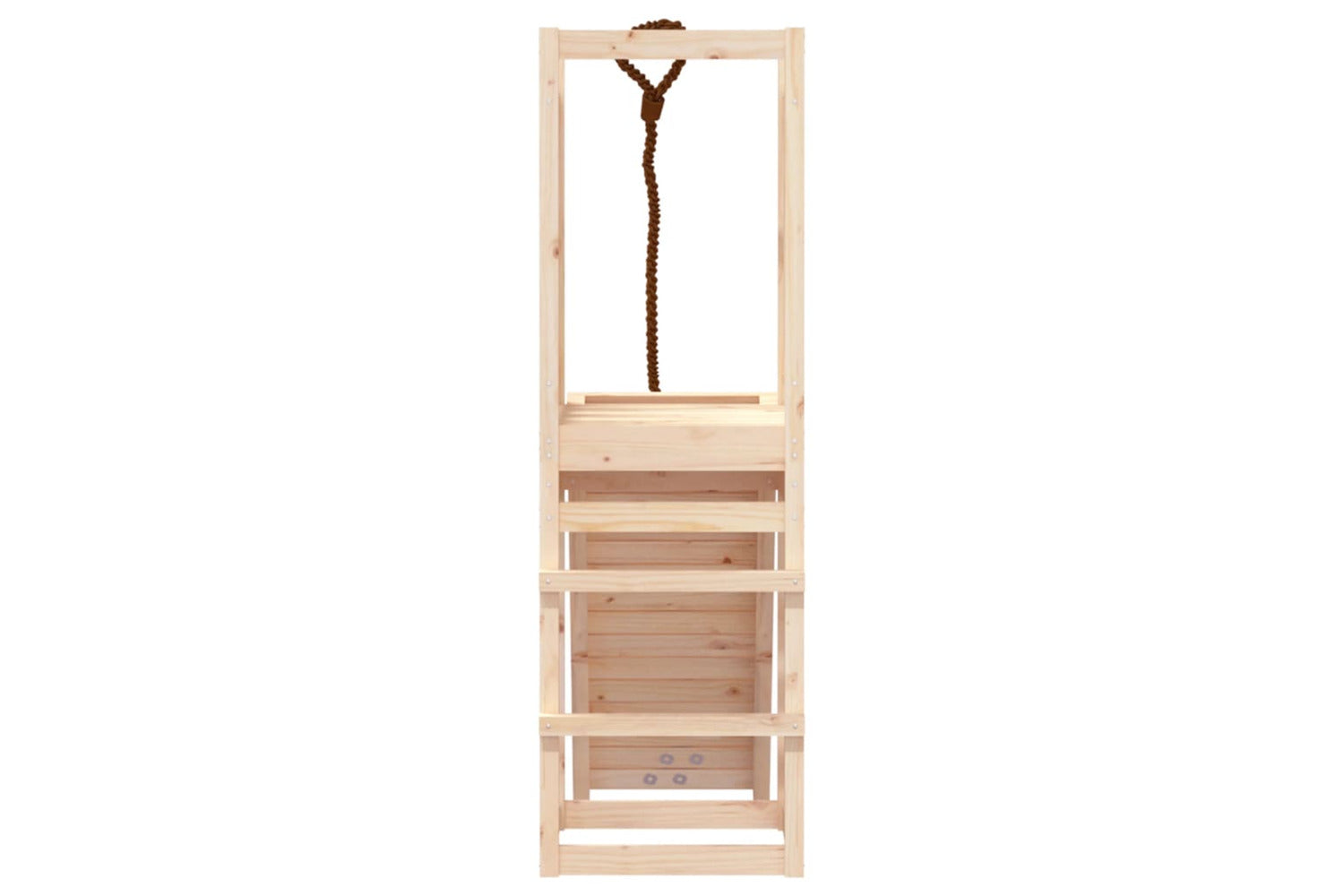 Vidaxl 3155945 Playhouse With Climbing Wall Solid Wood Pine-7