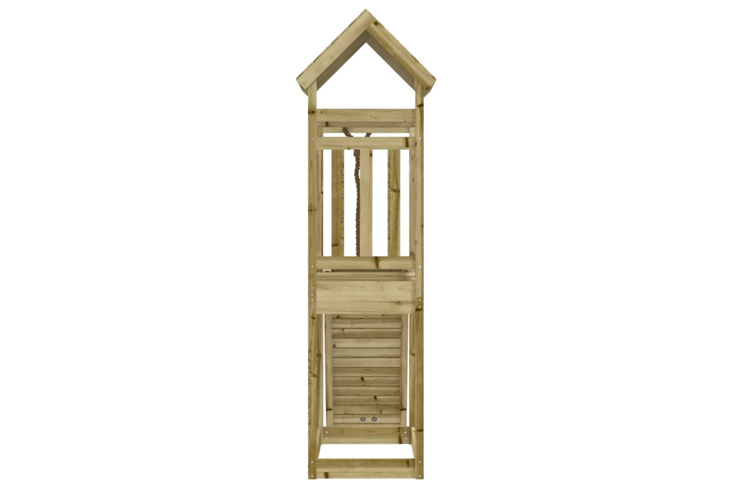 Vidaxl 3155965 Playhouse With Climbing Wall Impregnated Wood Pine-7