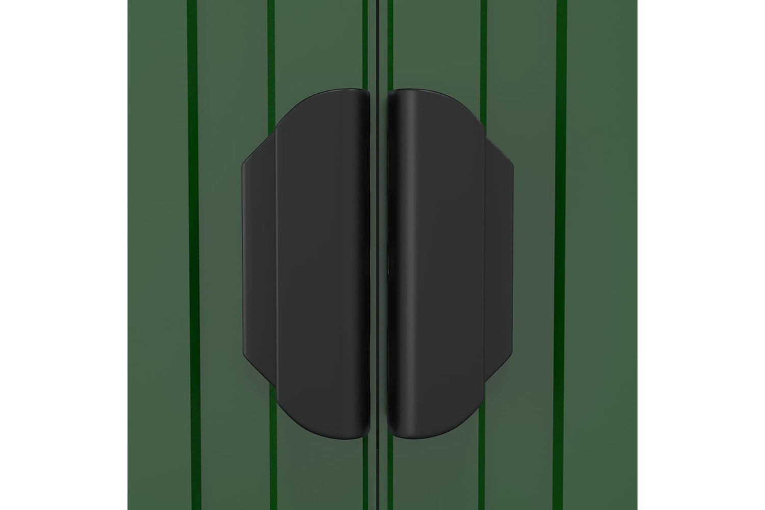 vidaXL 3147435 Garden Shed Green 192x855x223cm Galvanised Steel-6