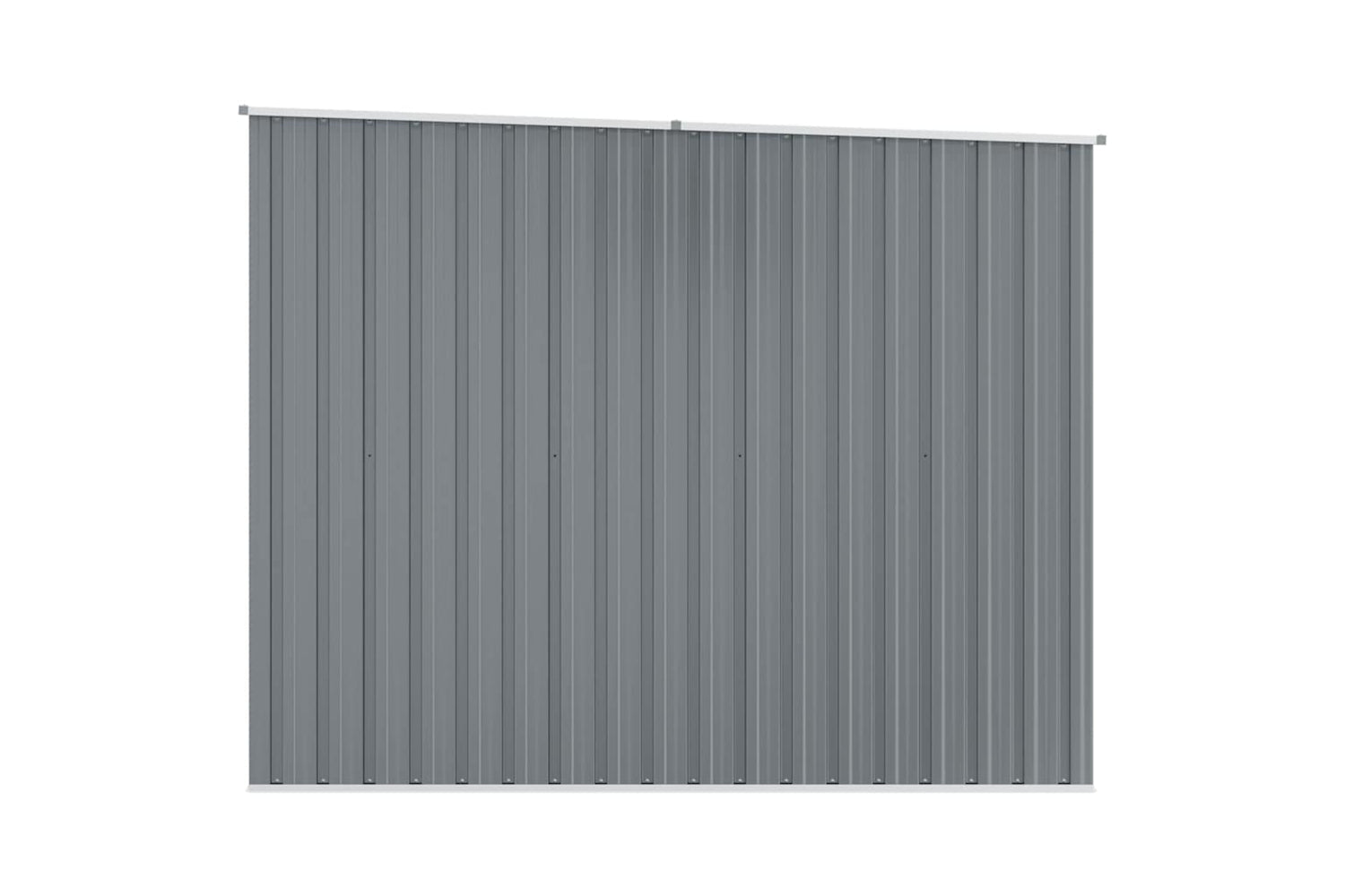 vidaXL 46254 Garden Shed Grey 195x198x159cm Galvanised Steel-6