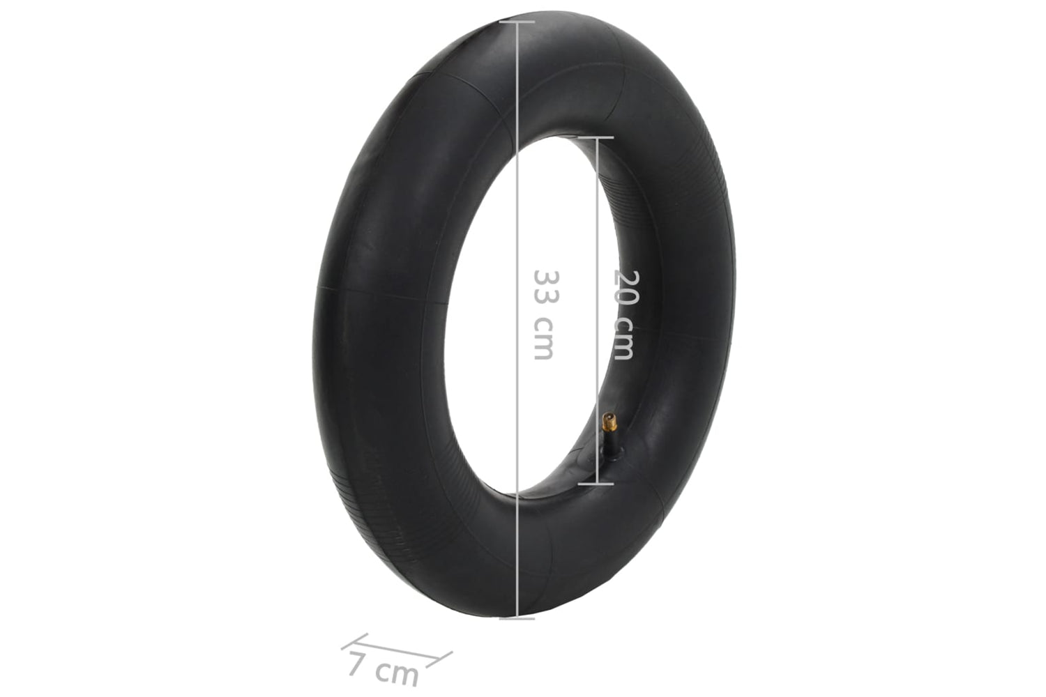 Vidaxl 145273 Wheelbarrow Inner Tubes 2 Pcs 3.50-8/16x4/4.00-8/400x100 Rubber-6