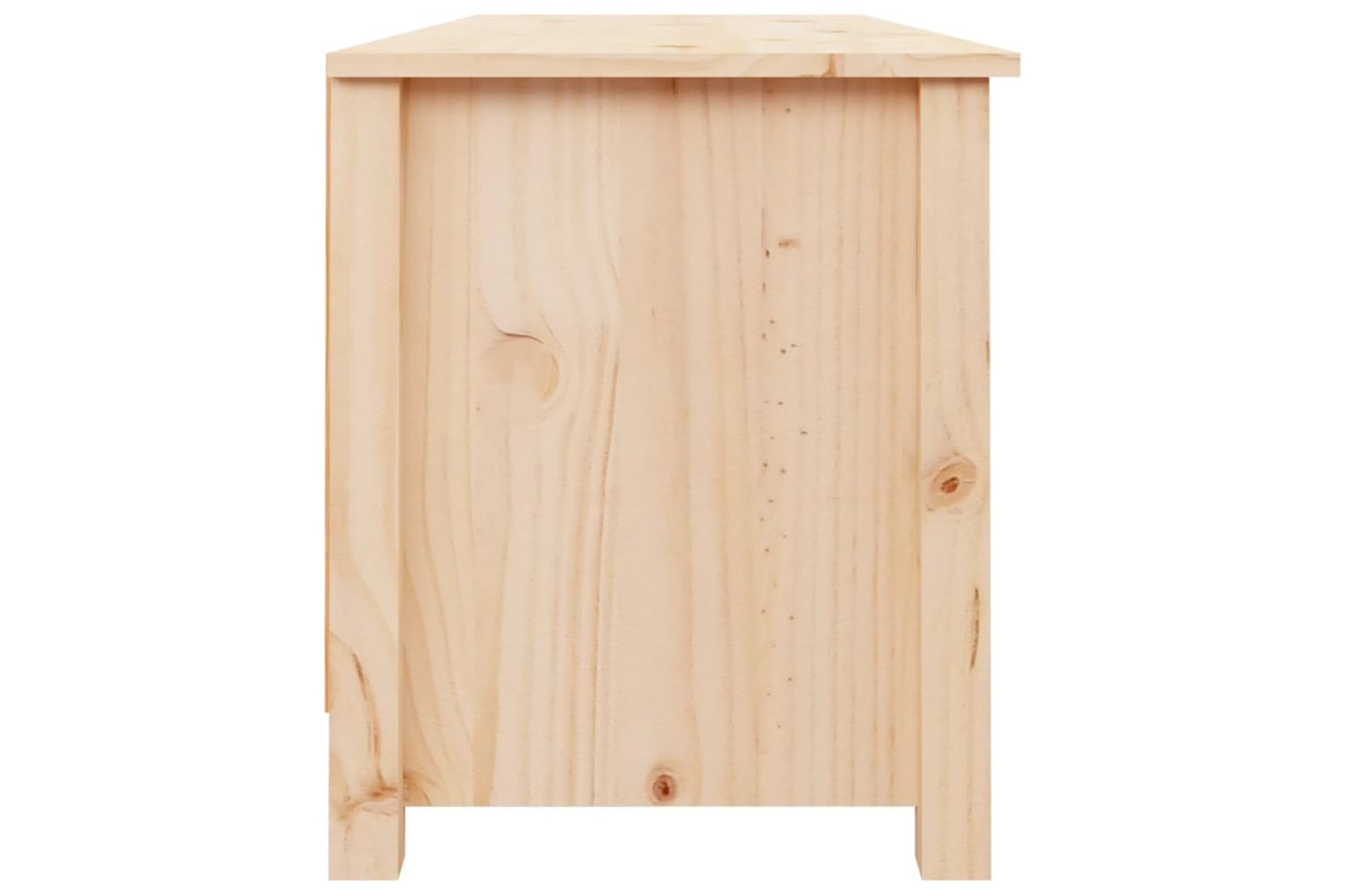vidaXL 813774 Shoe Bench 110x38x45.5cm Solid Wood Pine-3