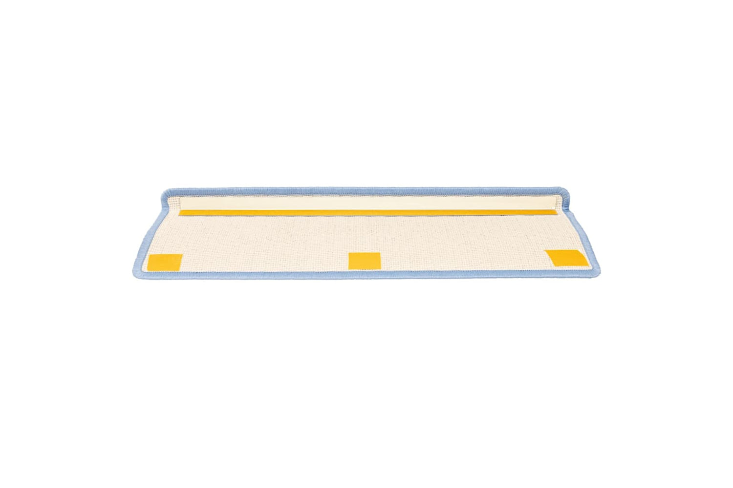 vidaXL 326194 Carpet Stair Treads 15 Pcs 65x21x4cm Blue-4