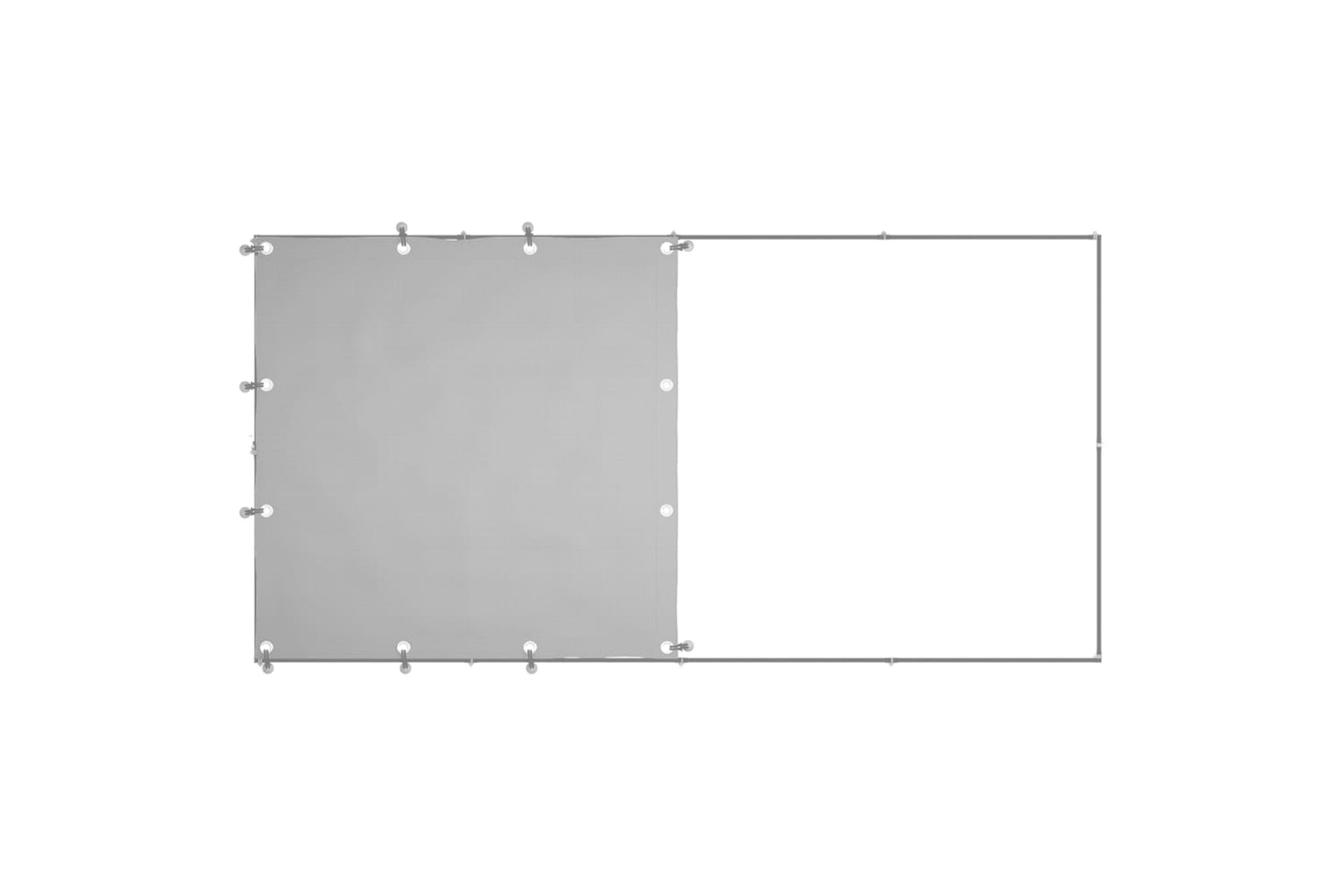 Vidaxl 3082202 Dog Kennel Silver 2.42 M2 Steel-4