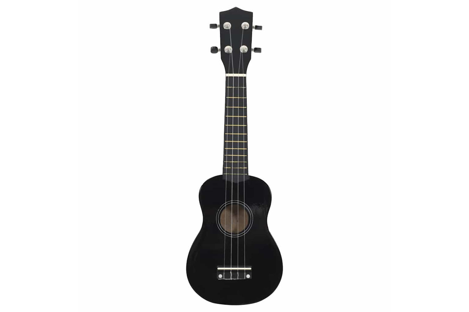 vidaXL 70147 Soprano Ukulele Set With Bag For Kids Black 21"-3