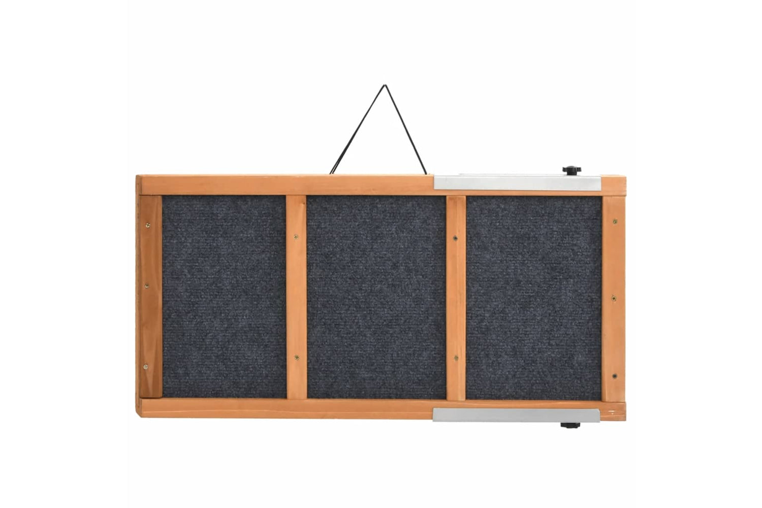 Vidaxl Dog Ramp Grey 120x30 Cm Solid Wood Fir-8