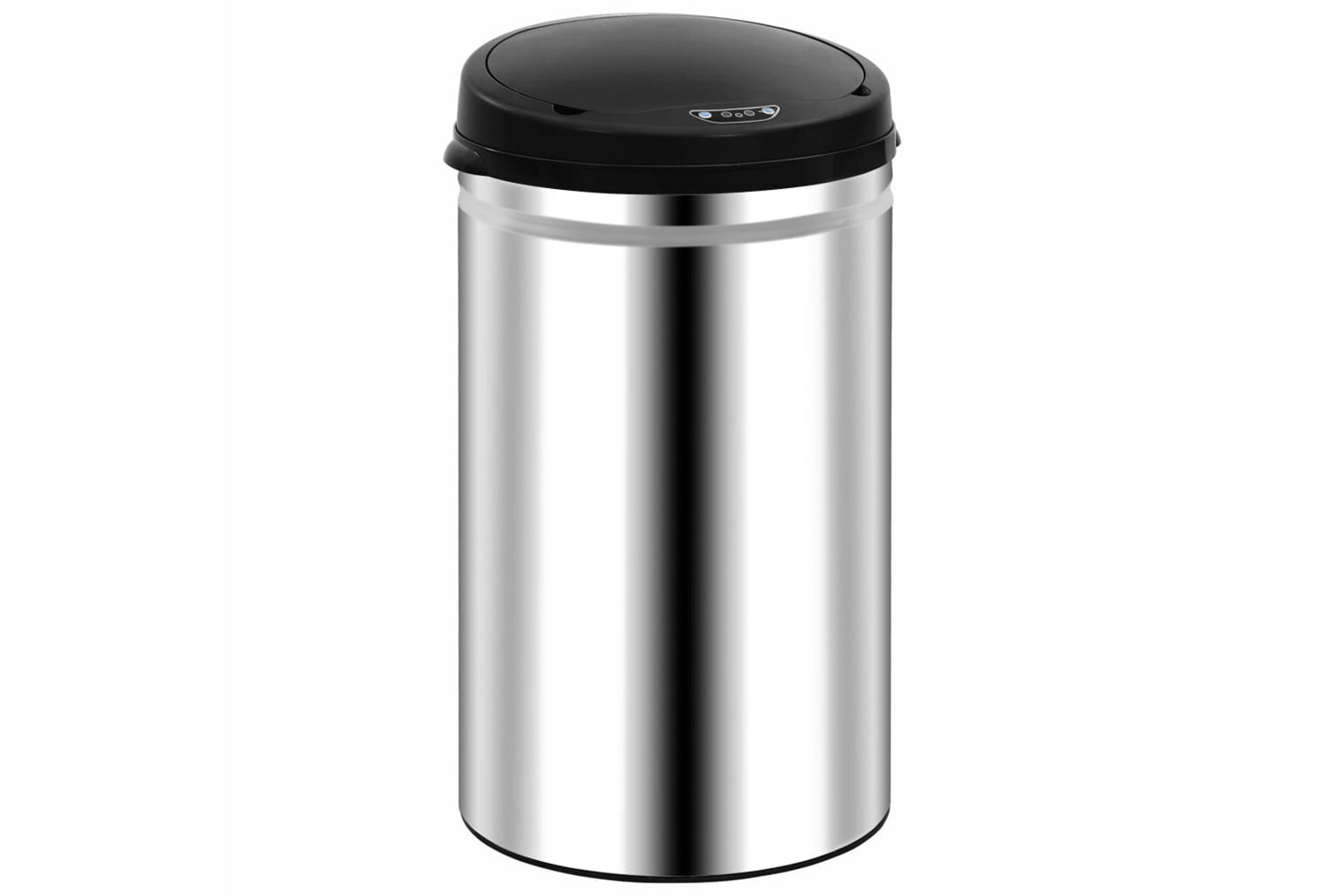 Vidaxl 322693 Automatic Sensor Dustbin 40 L Stainless Steel-2
