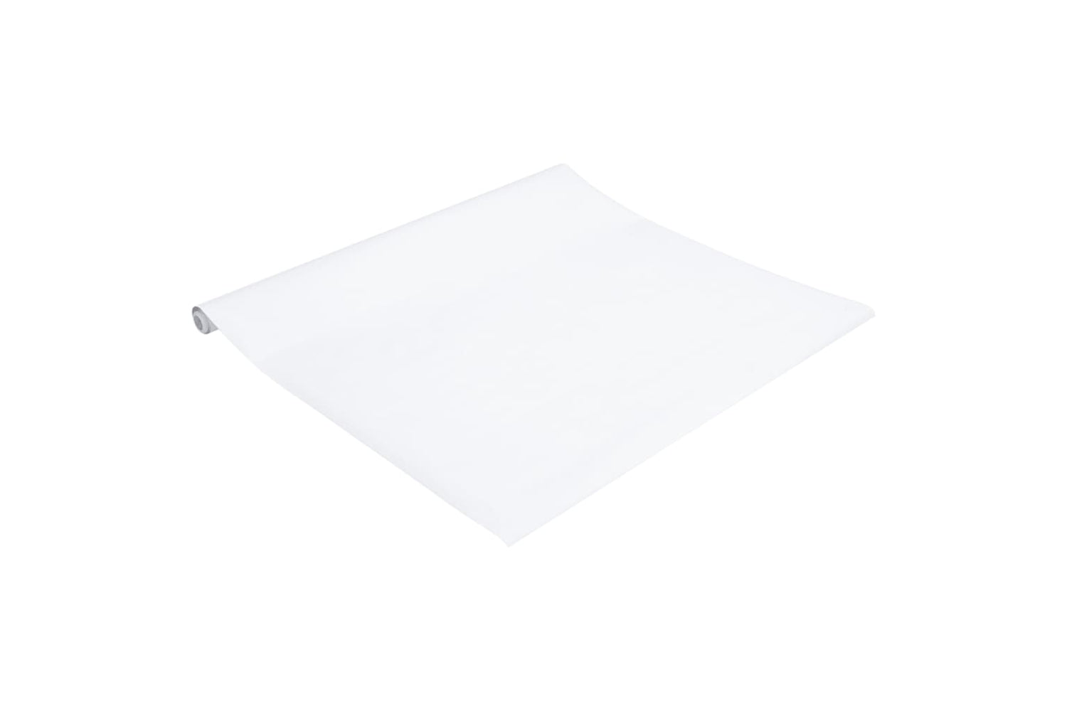 vidaXL 3206481 Furniture Stickers Self-adhesive Matte White 90x500cm Pvc-4