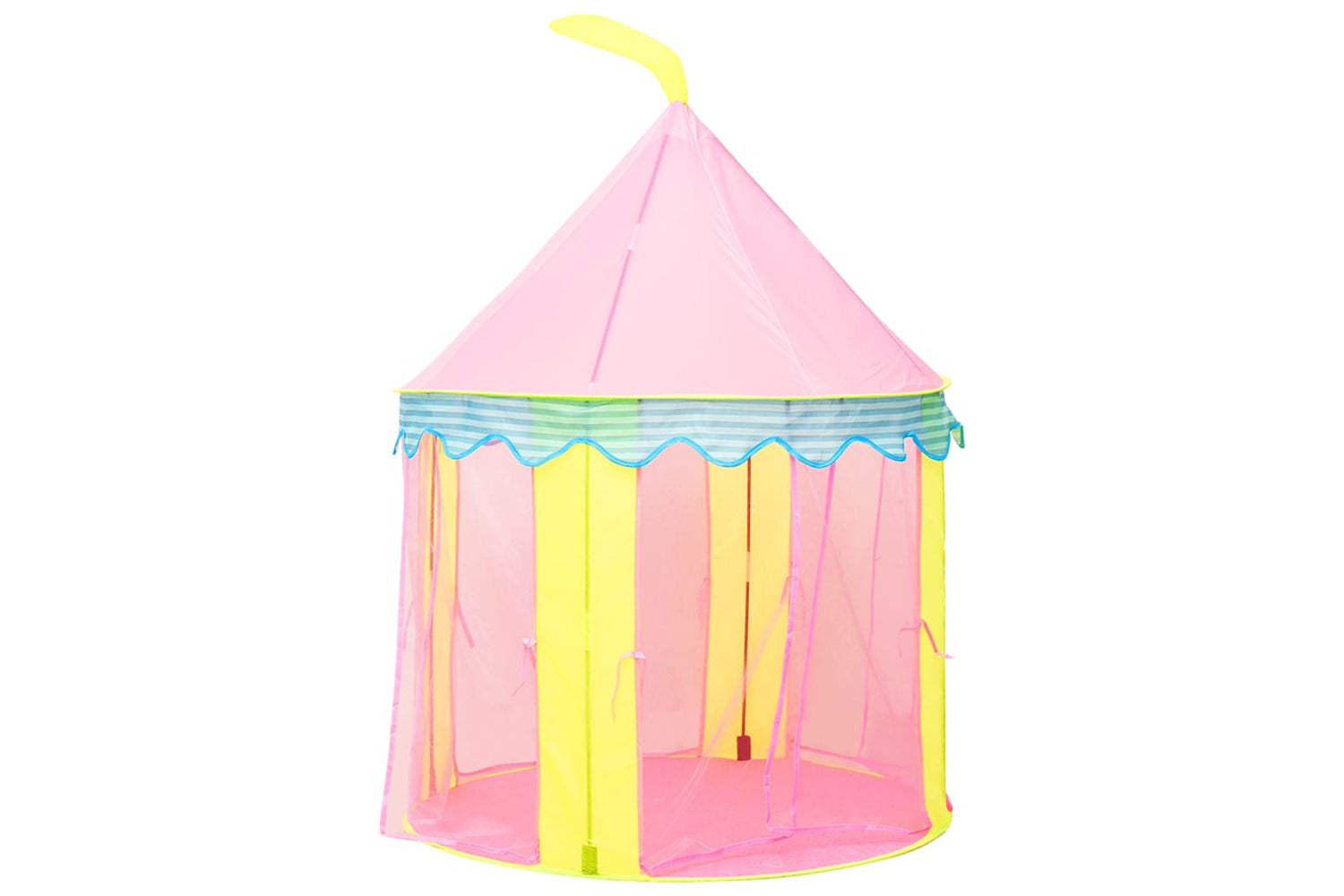 Vidaxl Children Play Tent Pink 100x100x127 Cm-3