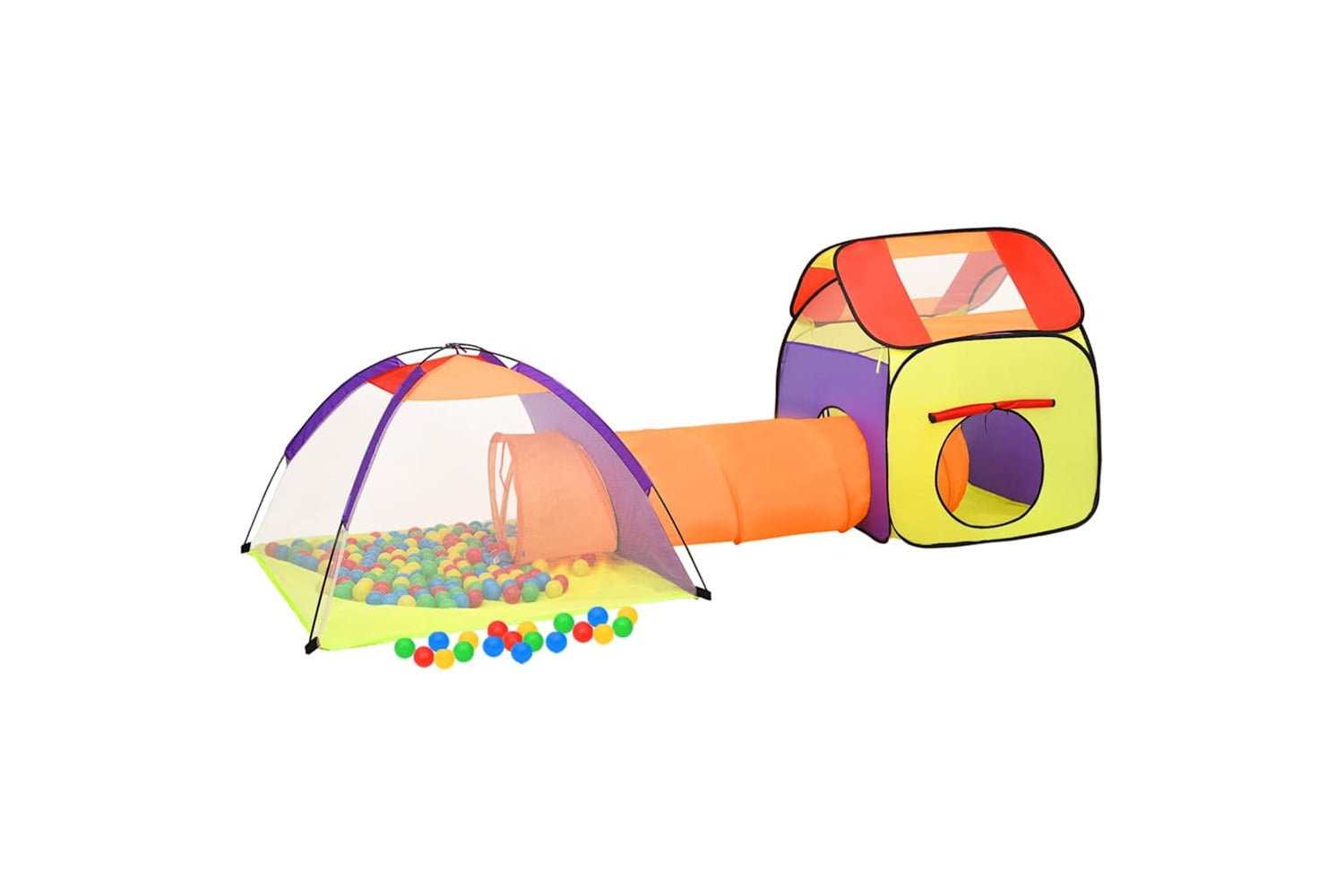 Vidaxl Children Play Tent Multicolour 338x123x111 Cm-3