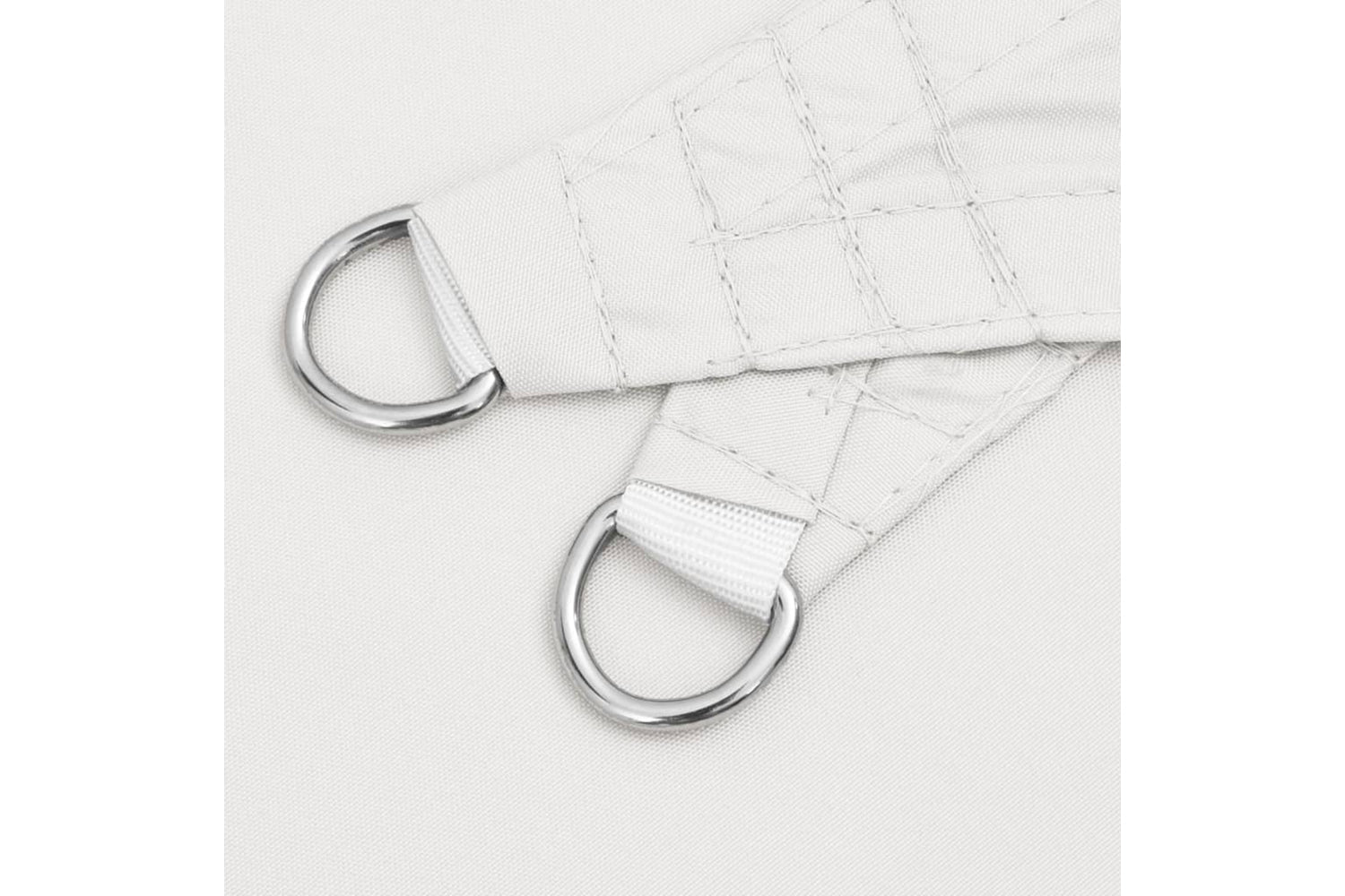 Vidaxl 135287 Sunshade Sail Oxford Fabric Triangular 4x4x5.8 M White-4