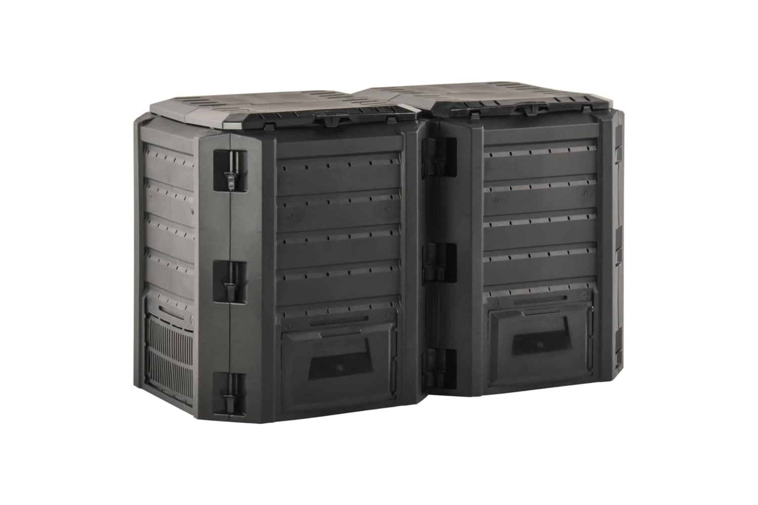 Vidaxl 312273 Garden Composter Black 800 L-2