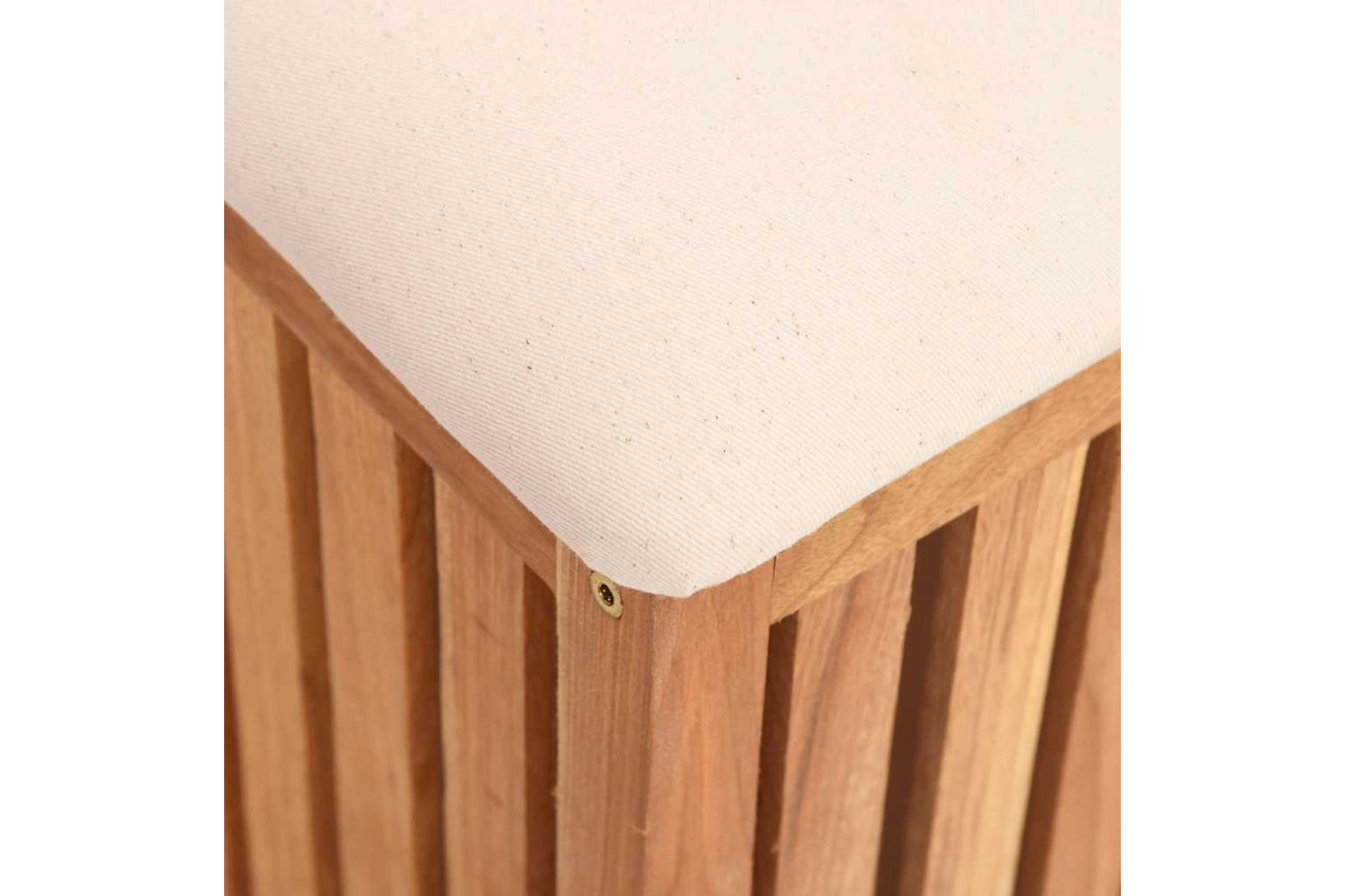 vidaXL 350351 Bathroom Stool 40.5x40x52cm Solid Wood Walnut-6