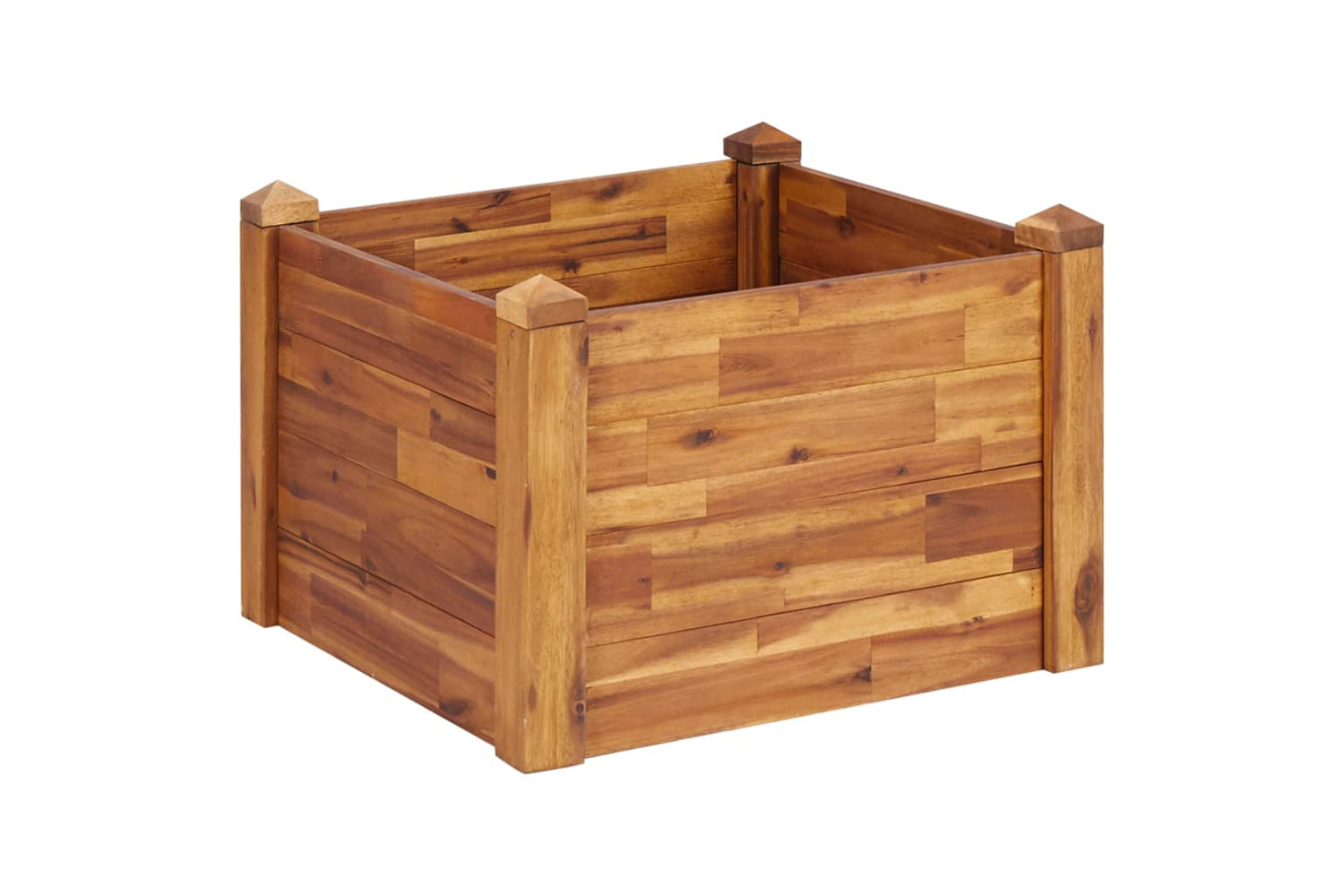 vidaXL 46576 Garden Raised Bed 60x60x44cm Solid Acacia Wood-2