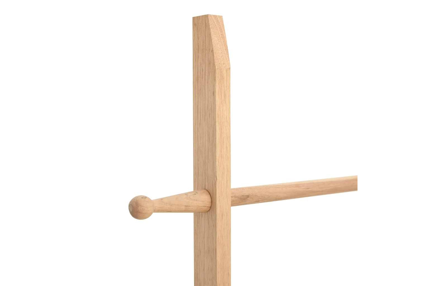 vidaXL 350375 Towel Ladder 170cm Solid Wood Walnut-4