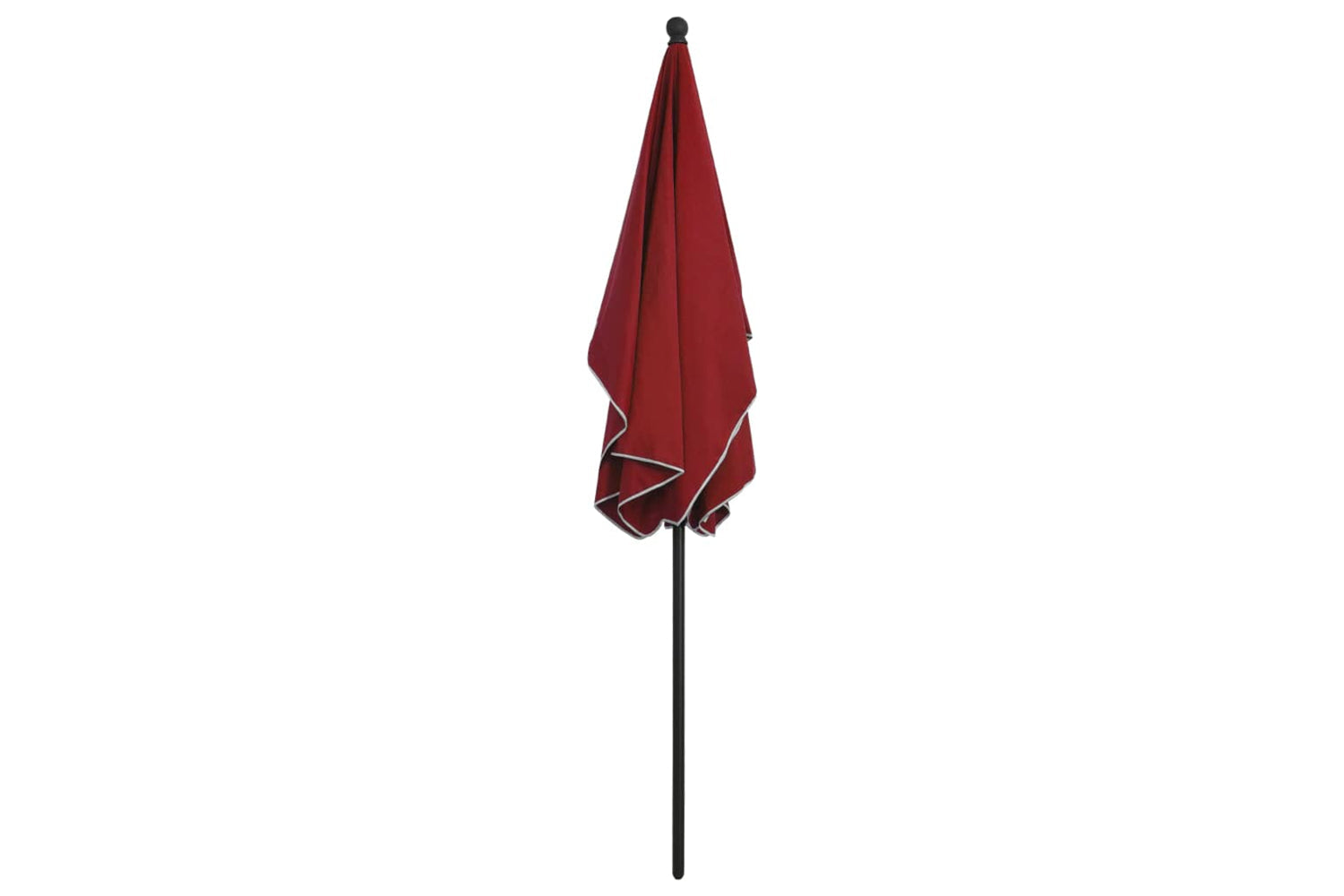 vidaXL 315547 Garden Parasol With Pole 210x140cm Bordeaux Red-4