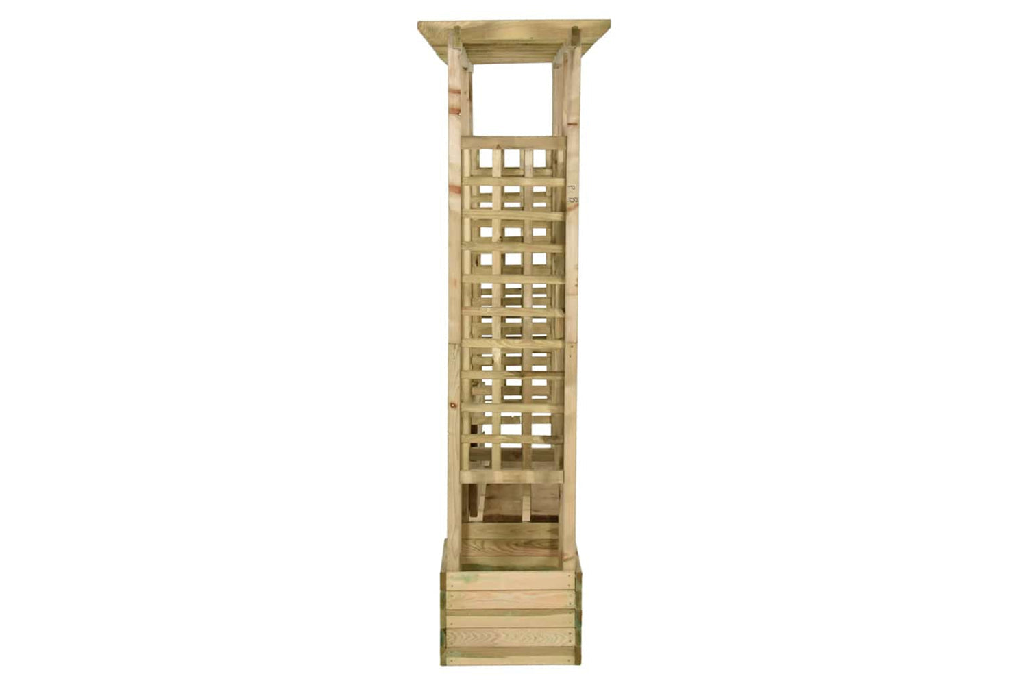 Vidaxl 318565 Garden Pergola With Bench&planters Impregnated Solid Wood Pine-3