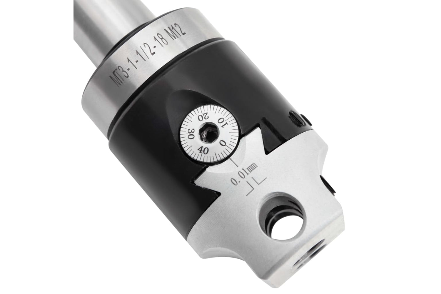 vidaXL 146681 50mm Boring Head With Mt3 Boring Shank For Lathe Milling-6