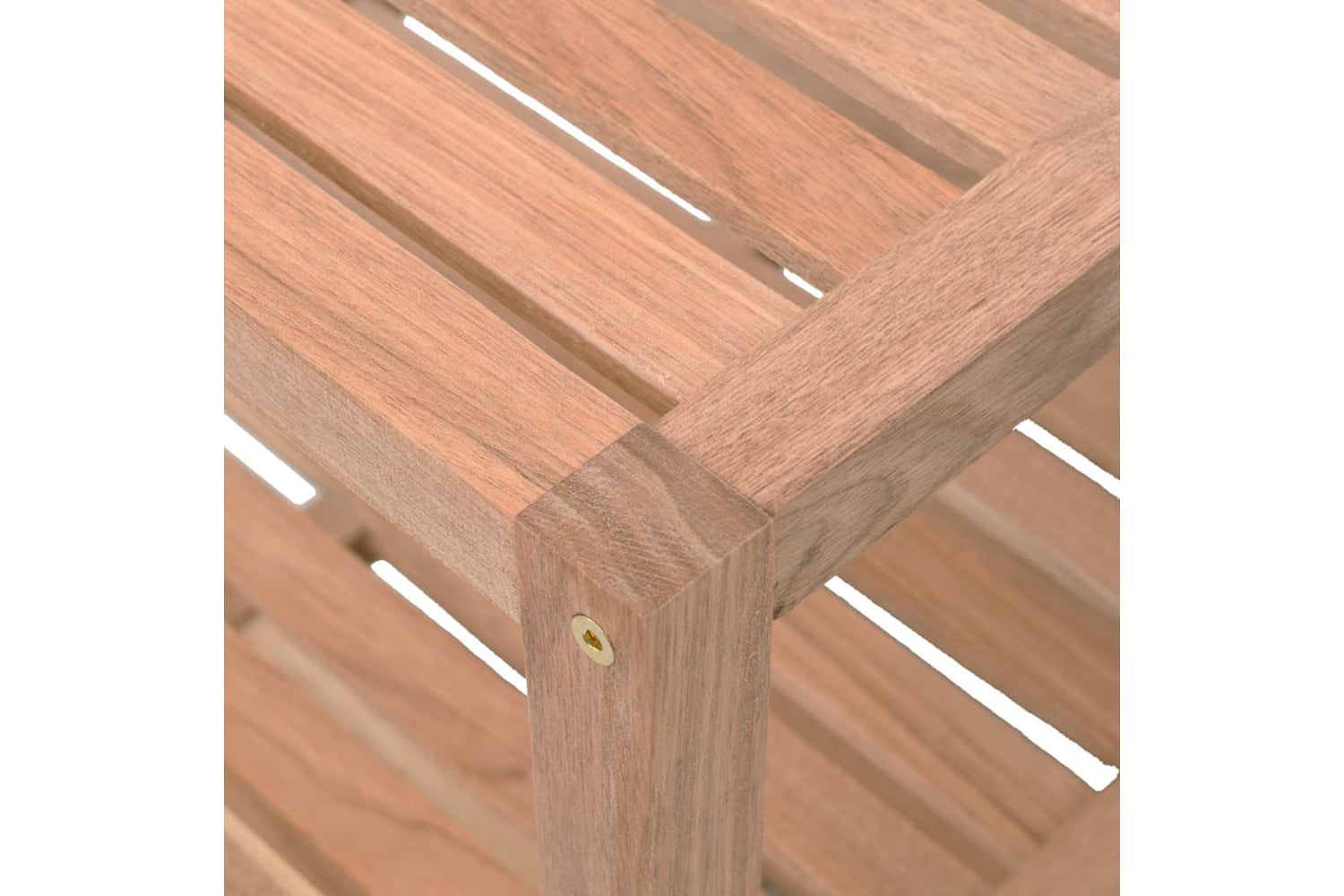 vidaXL Bathroom Shelf Solid Walnut Wood 65x40x55cm-5