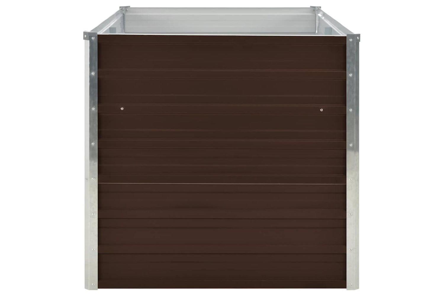 vidaXL 45709 Raised Garden Bed Brown 160x80x77cm Galvanised Steel-4