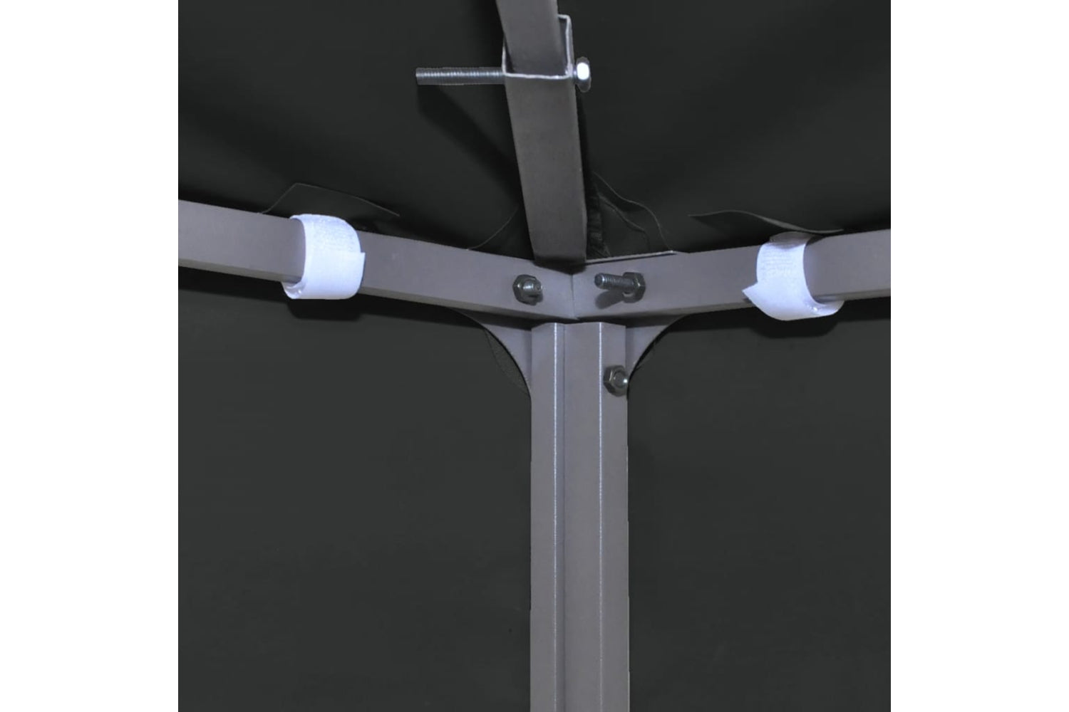 Vidaxl Gazebo Cover Canopy Replacement 310 G / Mâ² Dark Grey 3 X 3 M-4