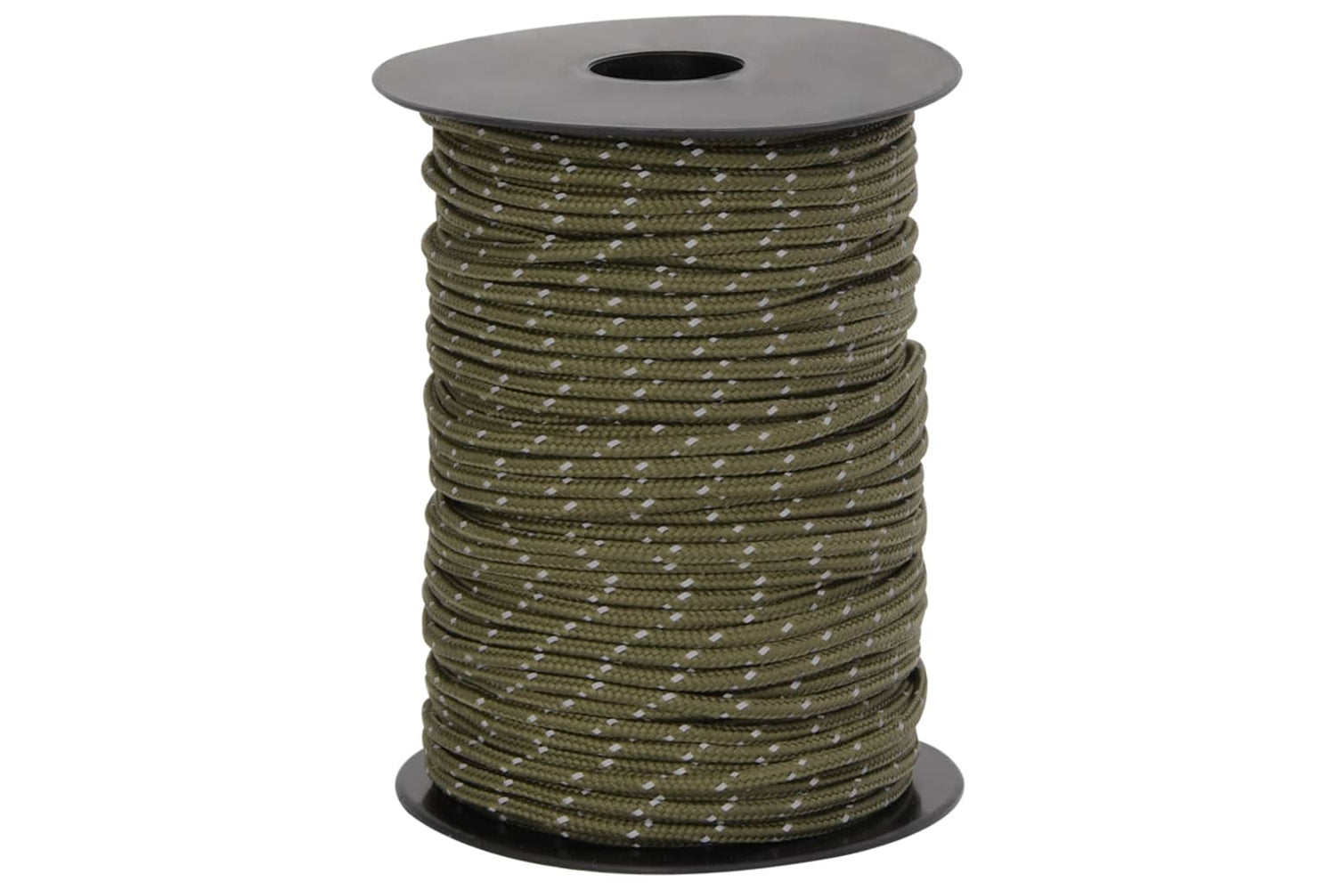 vidaXL 4008118 Tent Guy Rope With Reflective Strips And Spanners 50 M 3mm-4