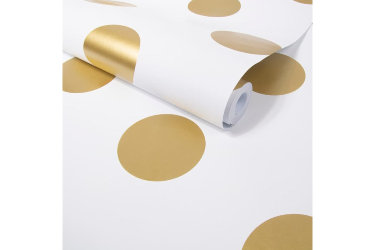 Noordwand 422659 Kids At Home Wallpaper Dotty Gold White And Gold 100105-3