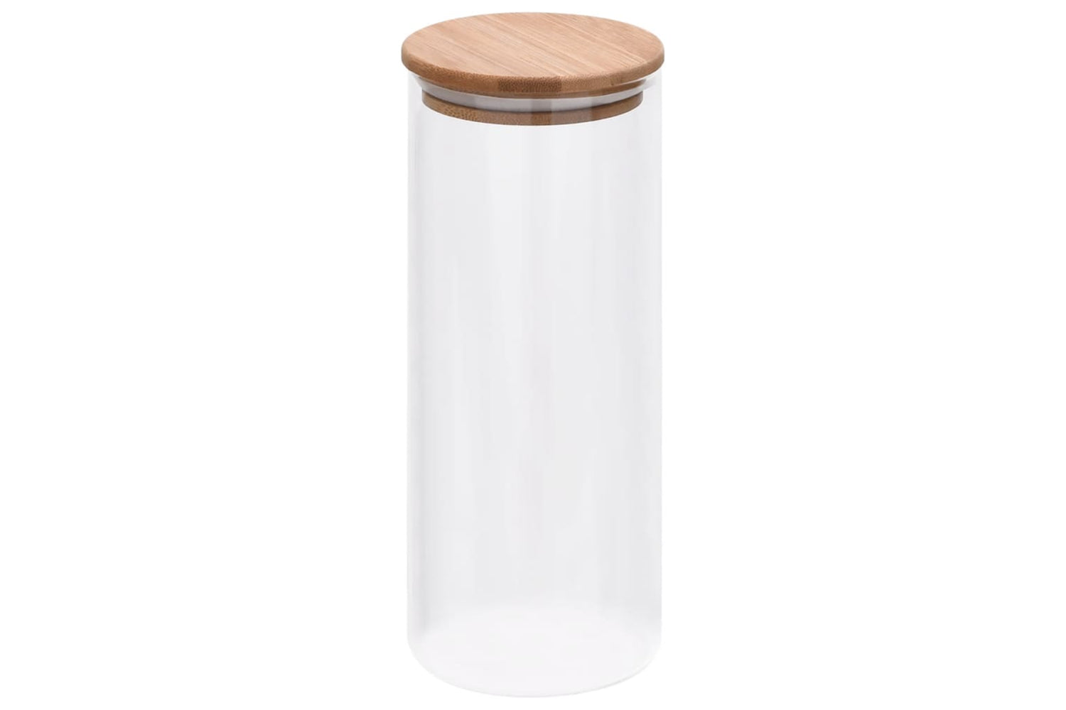 Vidaxl 150696 Storage Glass Jars With Bamboo Lid 6 Pcs 1000 Ml-2