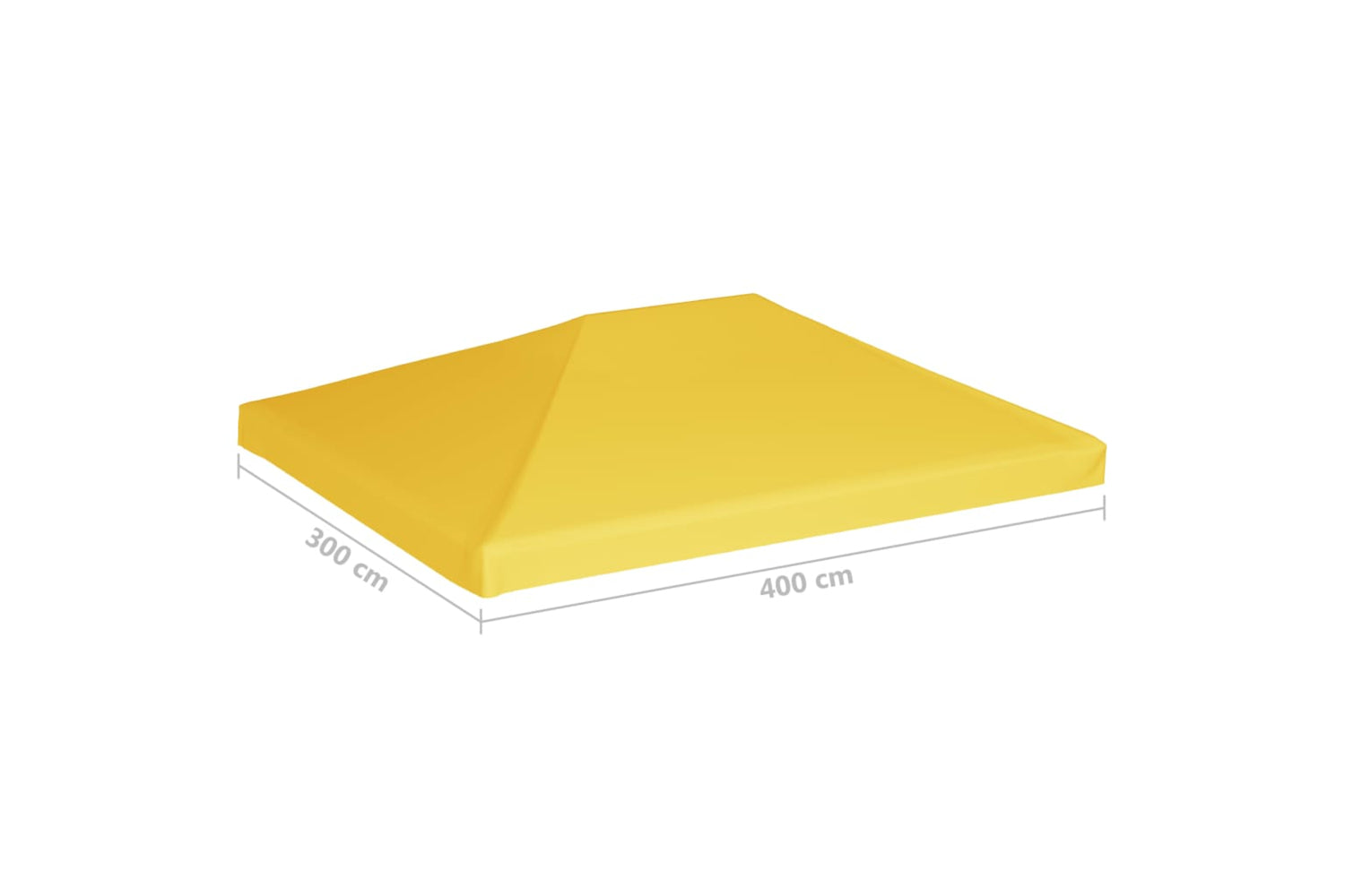 Vidaxl 312082 Gazebo Top Cover 270 G/mâ² 4x3 M Yellow-8