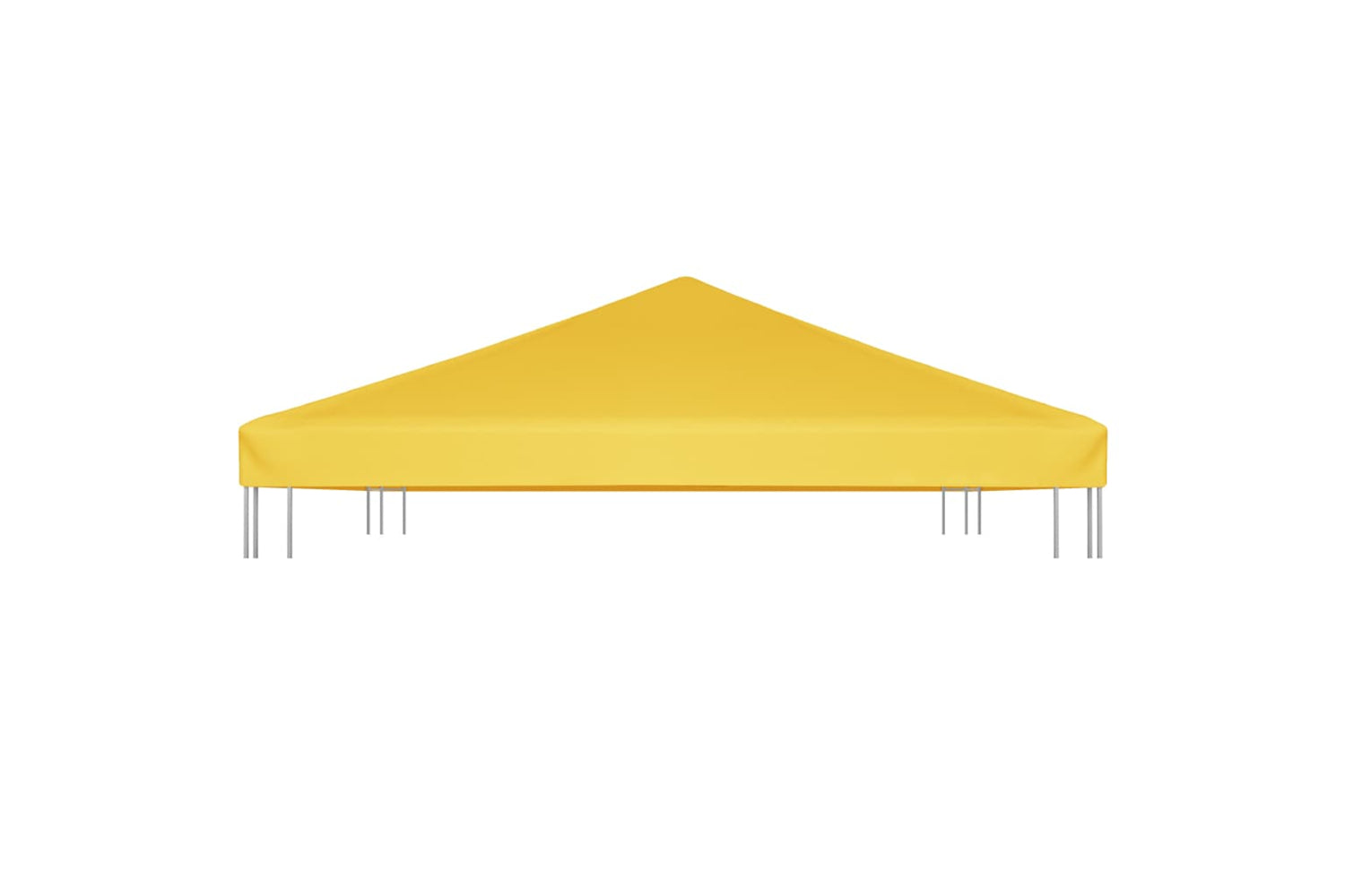 Vidaxl 312082 Gazebo Top Cover 270 G/mâ² 4x3 M Yellow-4