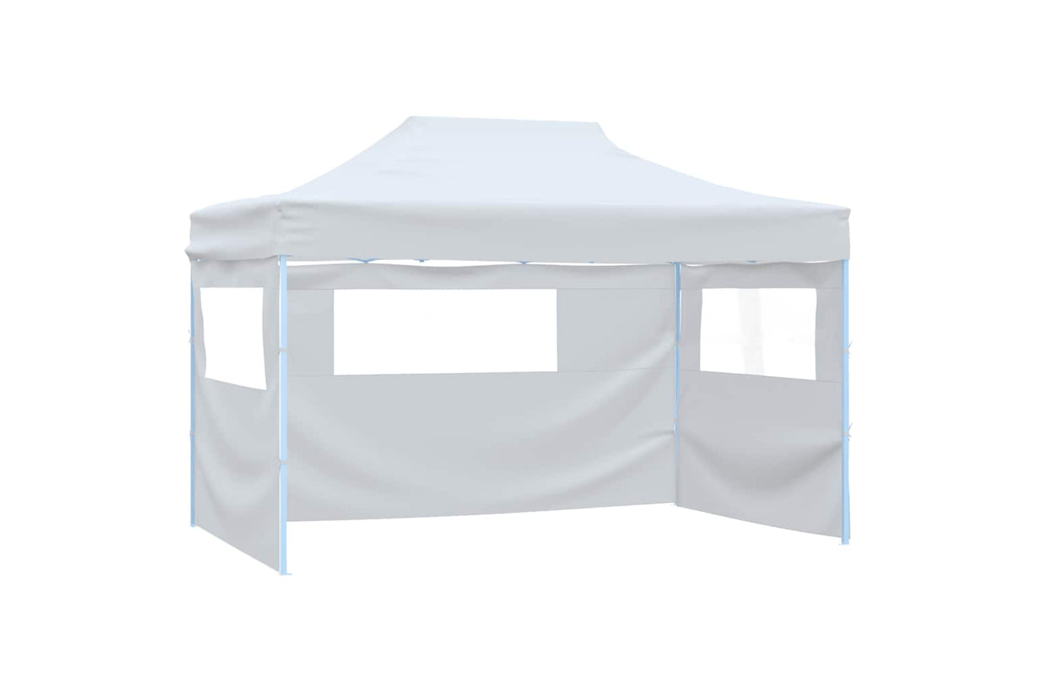 Vidaxl Professional Folding Party Tent With 4 Sidewalls 3x4 M Steel White-6