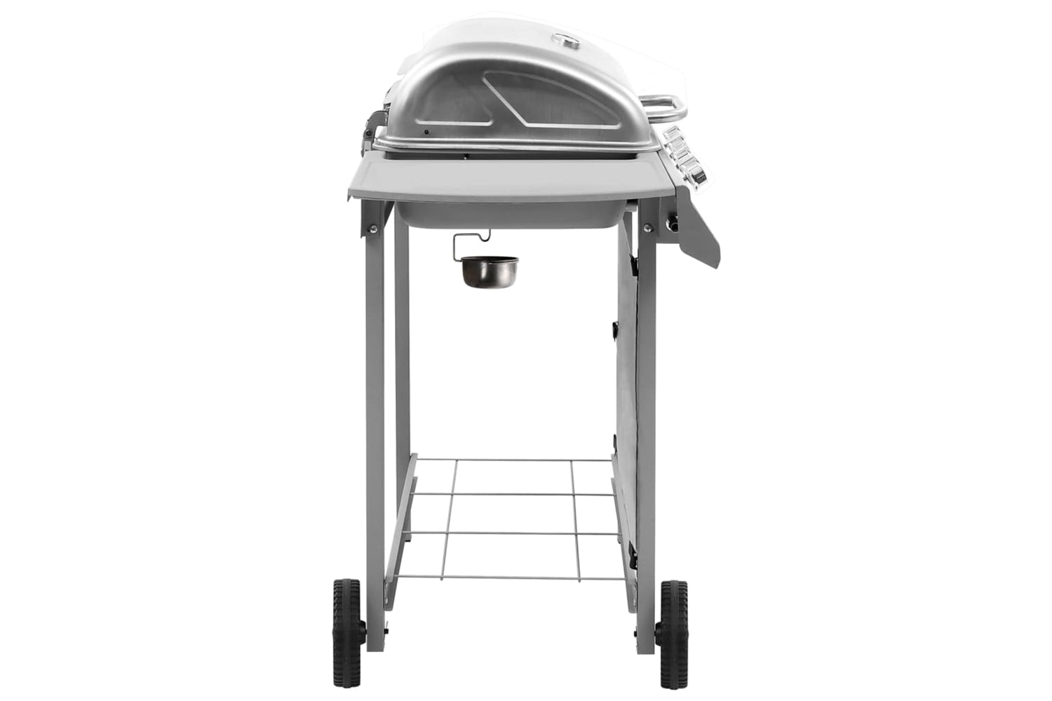 Vidaxl 3053626 Gas Bbq Grill With 4 Burners Silver-4