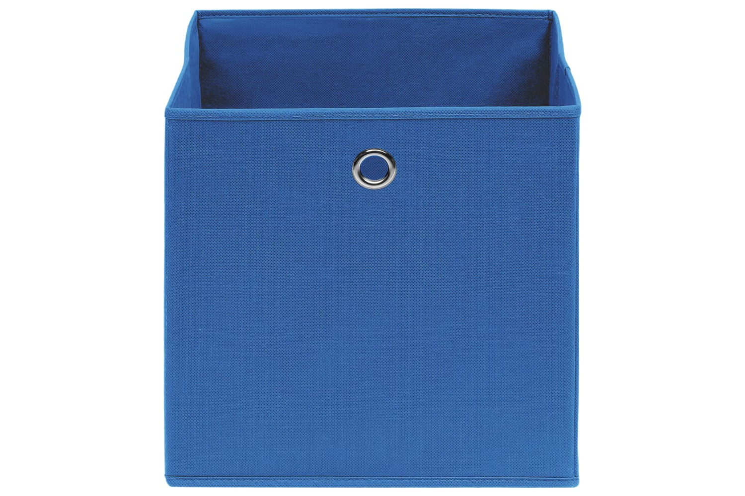 vidaXL 325195 Storage Boxes 4 Pcs Non-woven Fabric 28x28x28cm Blue-3