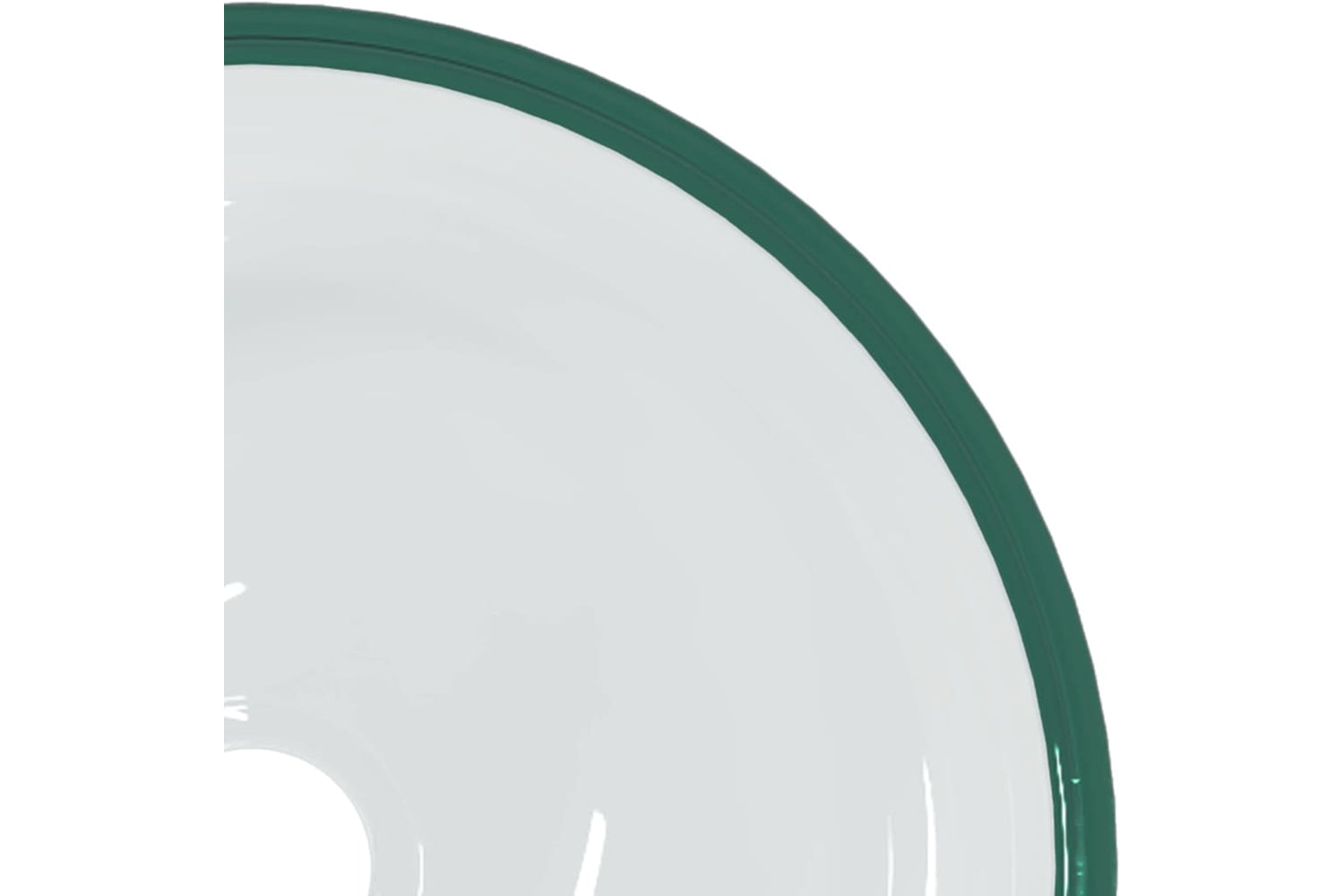 vidaXL 345235 Basin Tempered Glass 30x12cm Transparent-3