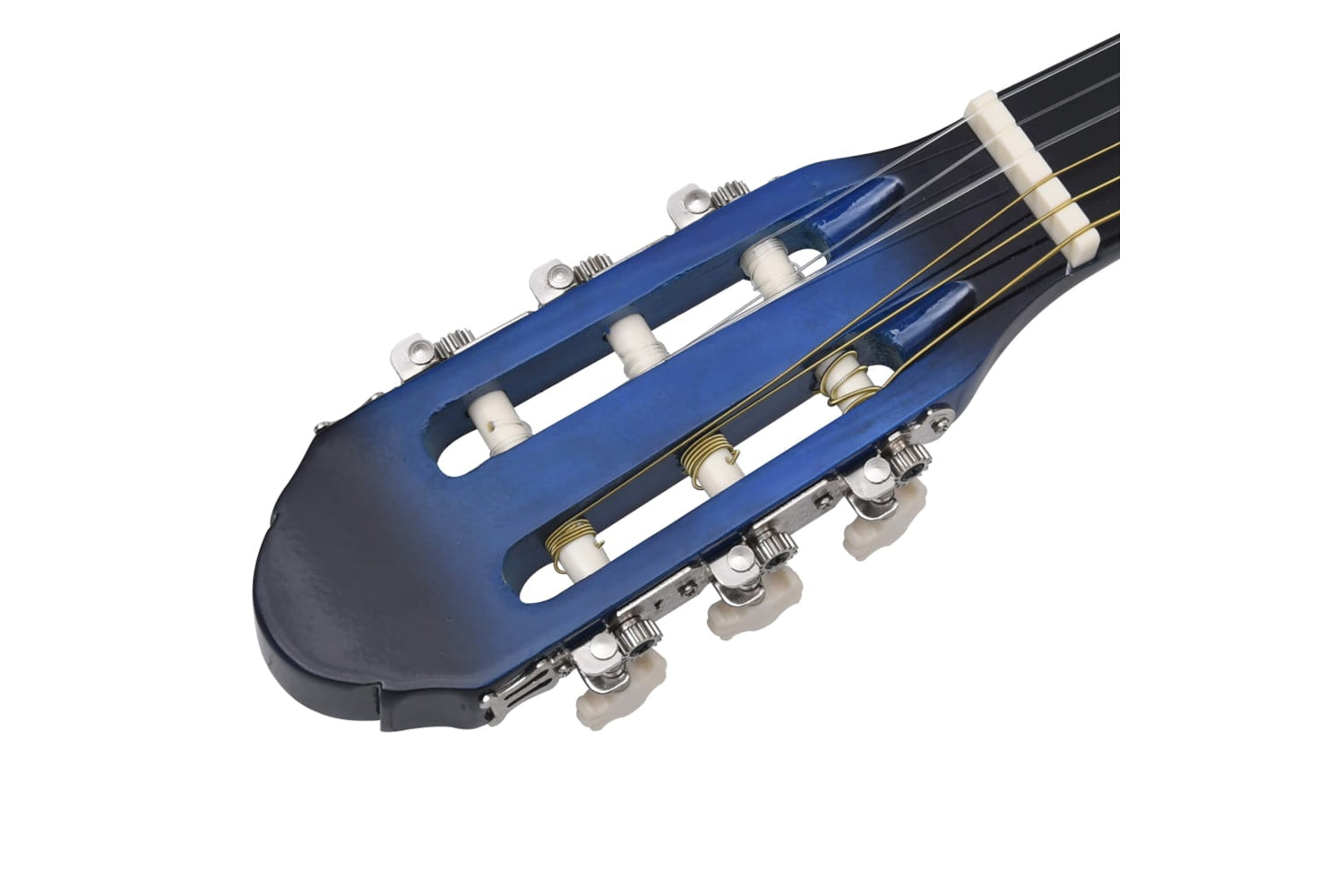 vidaXL 3055599 Classical Guitar For Beginner With Bag Blue 4/4 39"-5